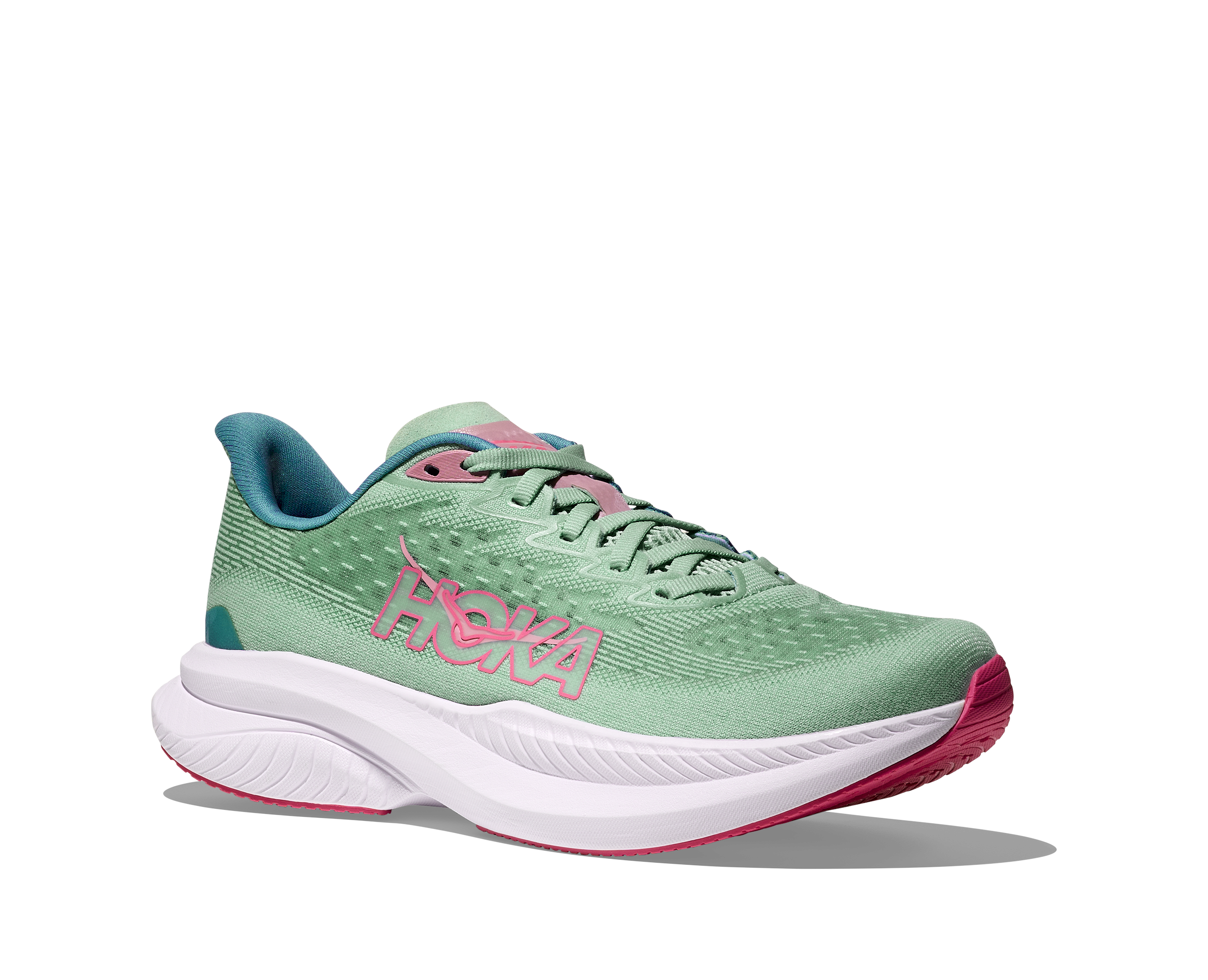 HOKA Women's Mach 6 - JADEITE / ALPINE BLUE