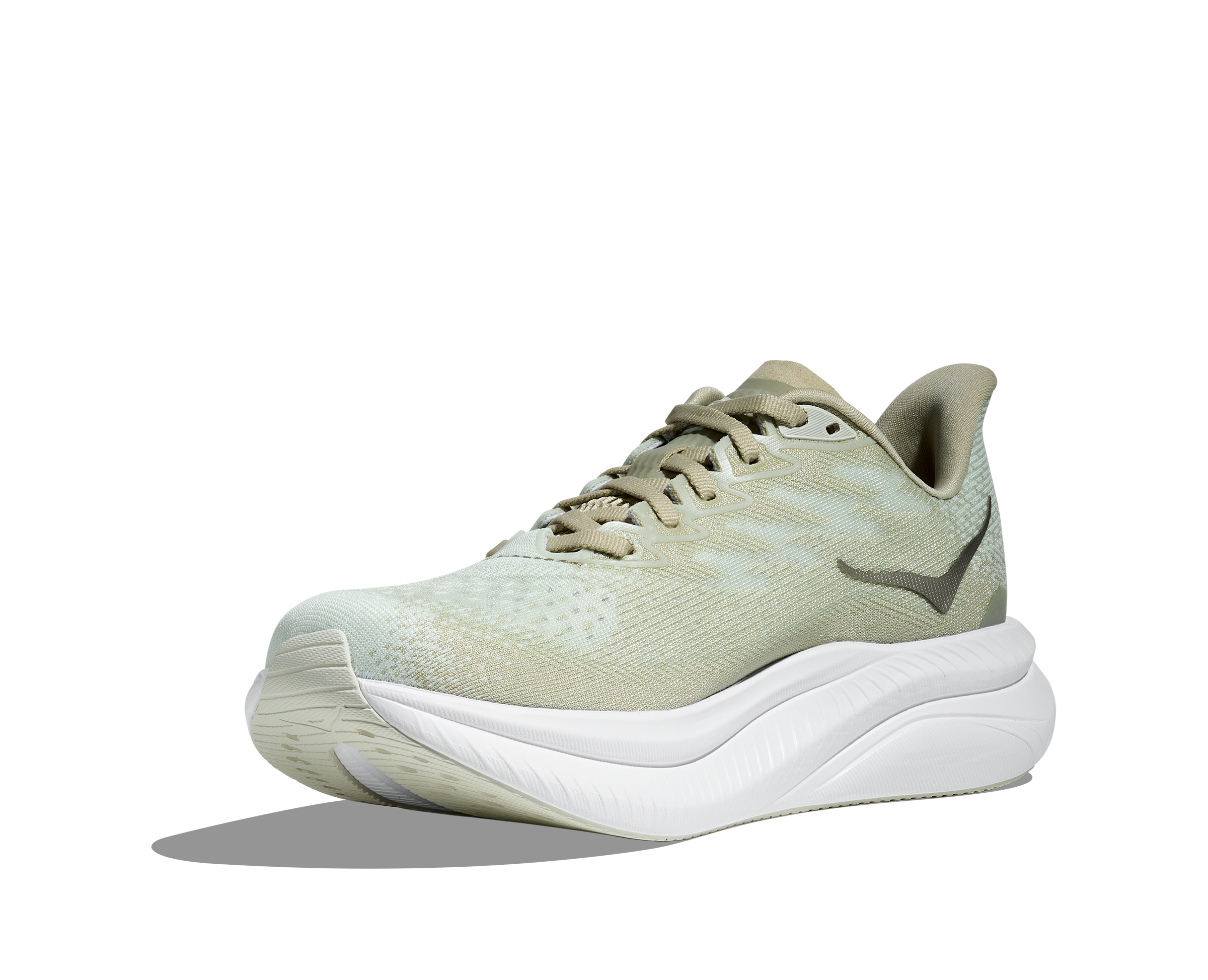 HOKA Women's Mach 6 - OYSTER MUSHROOM / TRUFFLE SALT