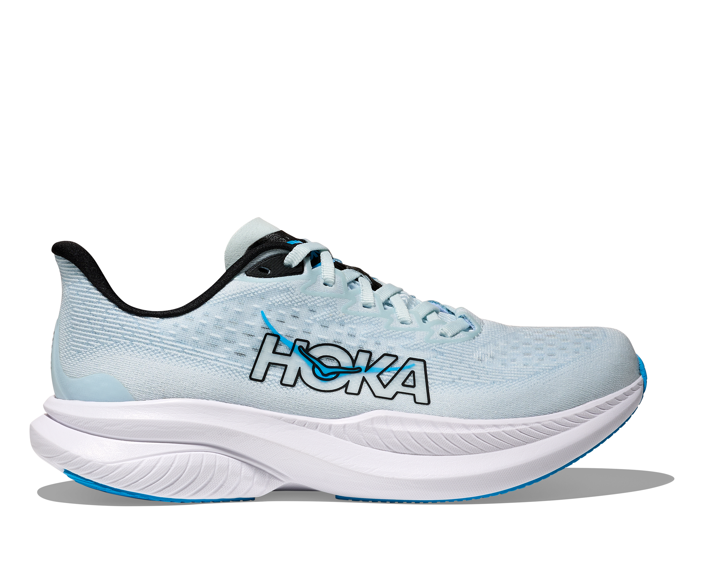 HOKA Women's Mach 6 - TUNDRA BLUE / RAINDROP