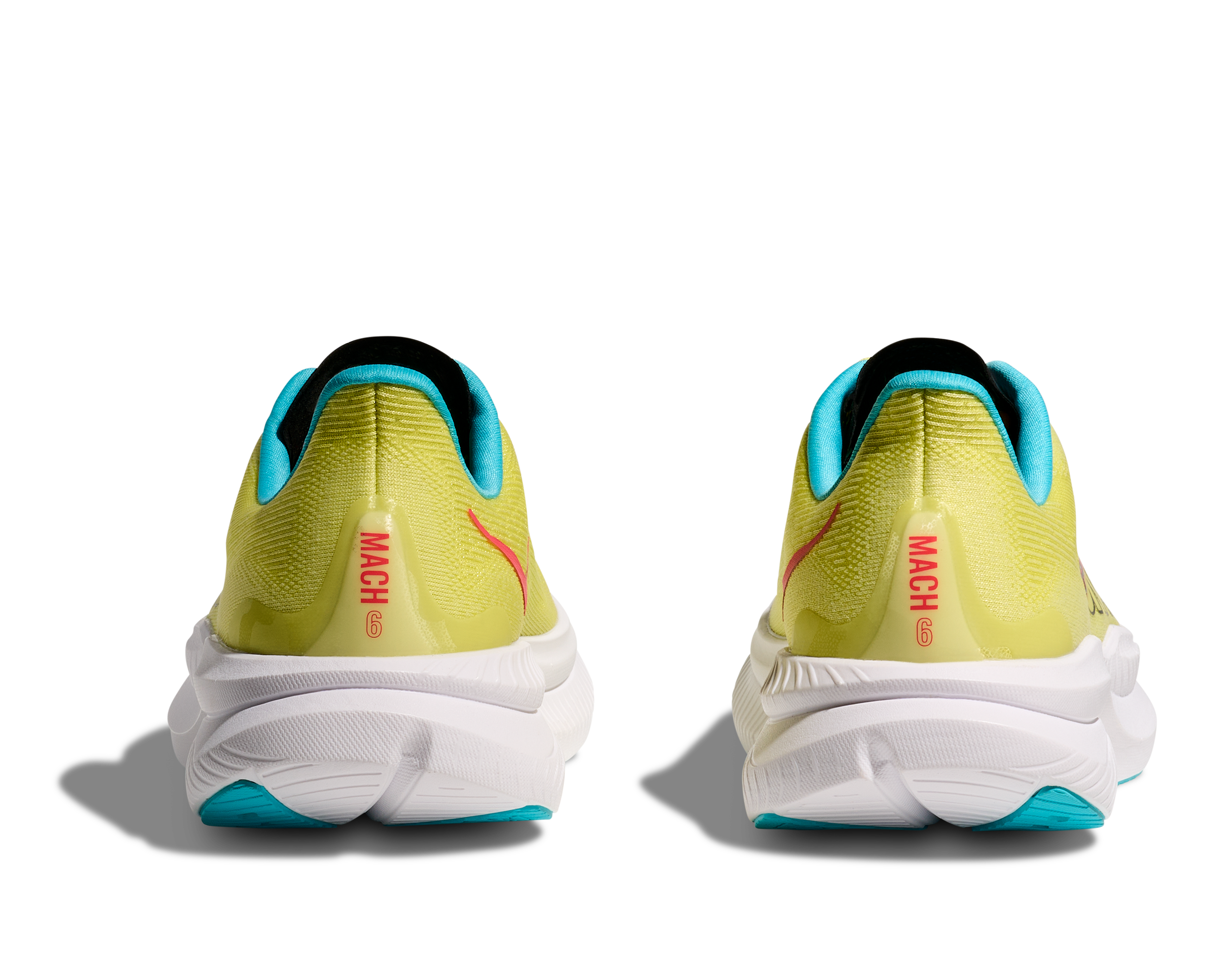 HOKA Women's Mach 6 - YUZU / CIELO BLUE
