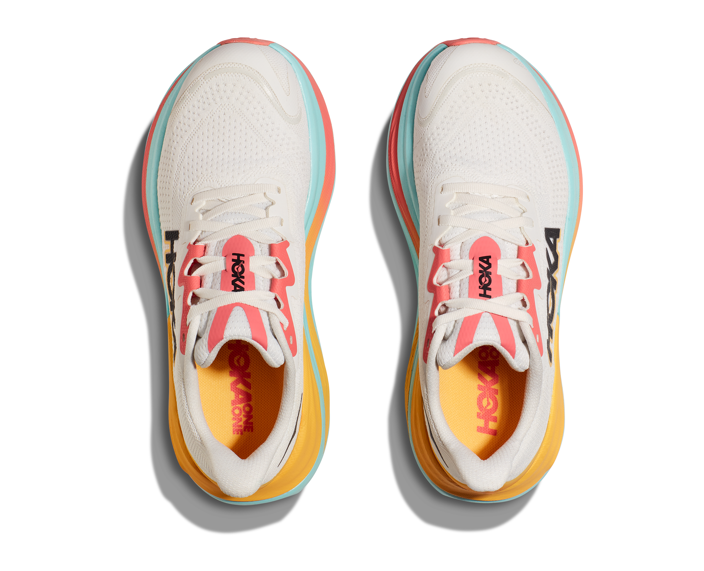 HOKA Women's Skyward X - BLANC DE BLANC / SWIM DAY