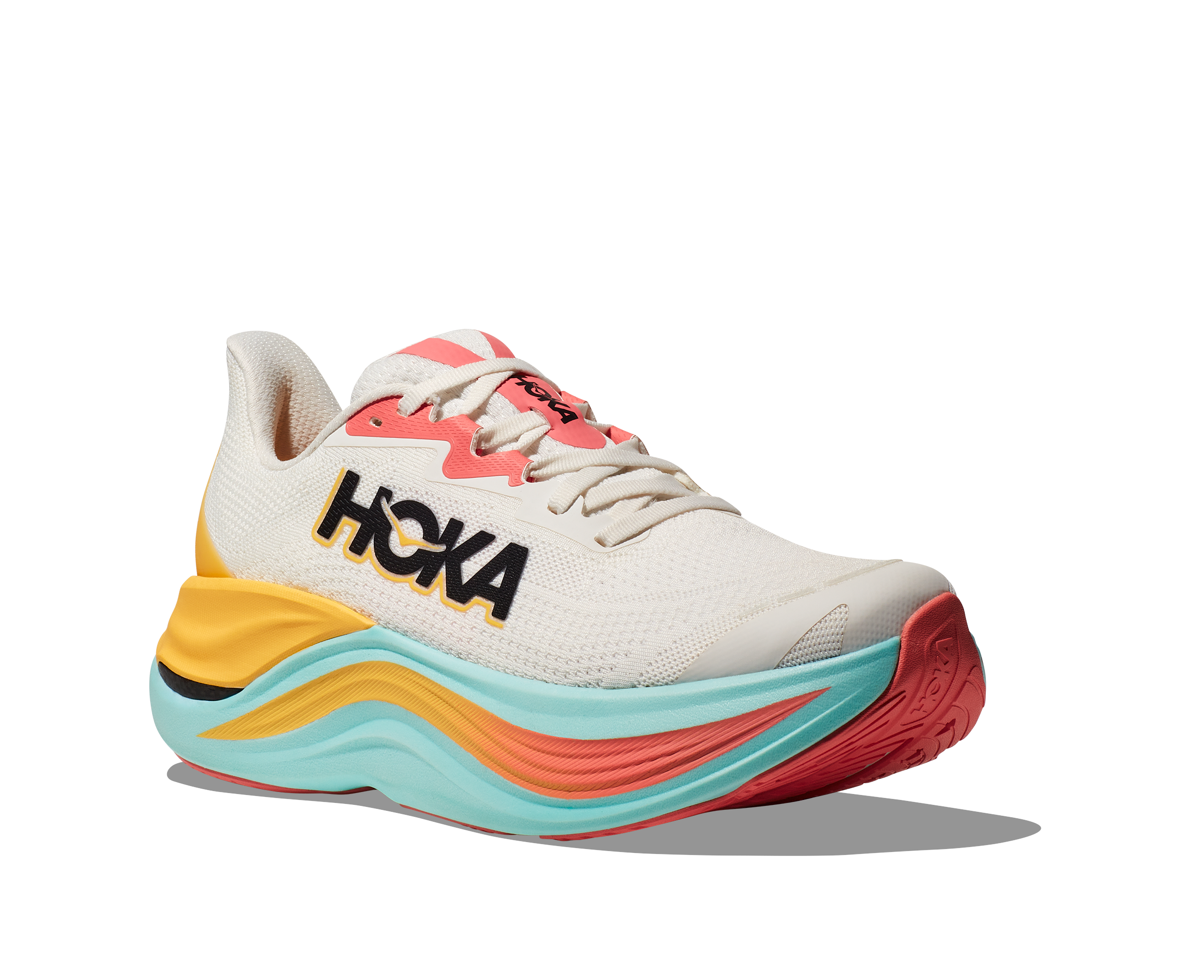 HOKA Women's Skyward X - BLANC DE BLANC / SWIM DAY