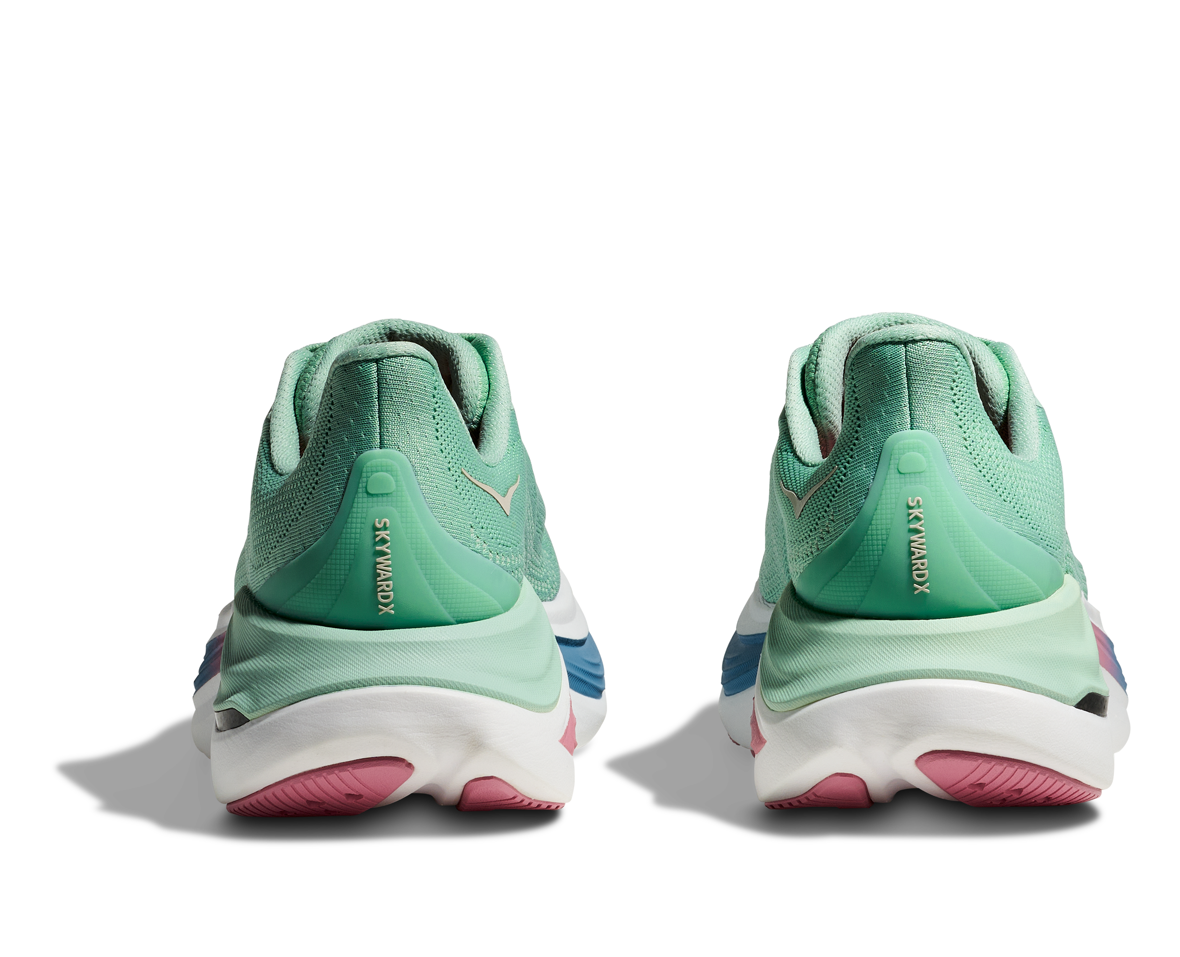 HOKA Women's Skyward X - JADEITE / DRIED ROSE