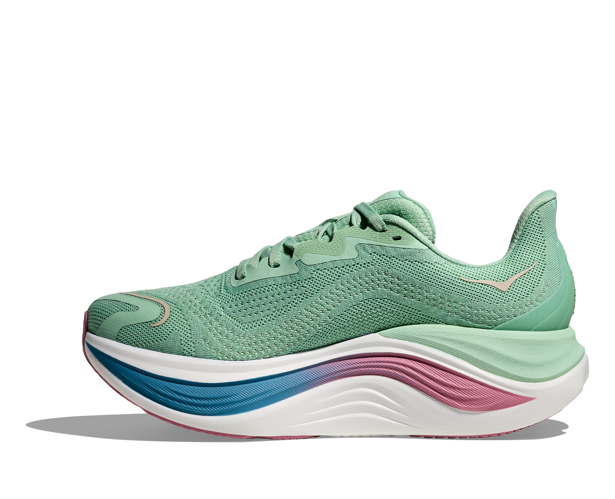 HOKA Women's Skyward X - JADEITE / DRIED ROSE