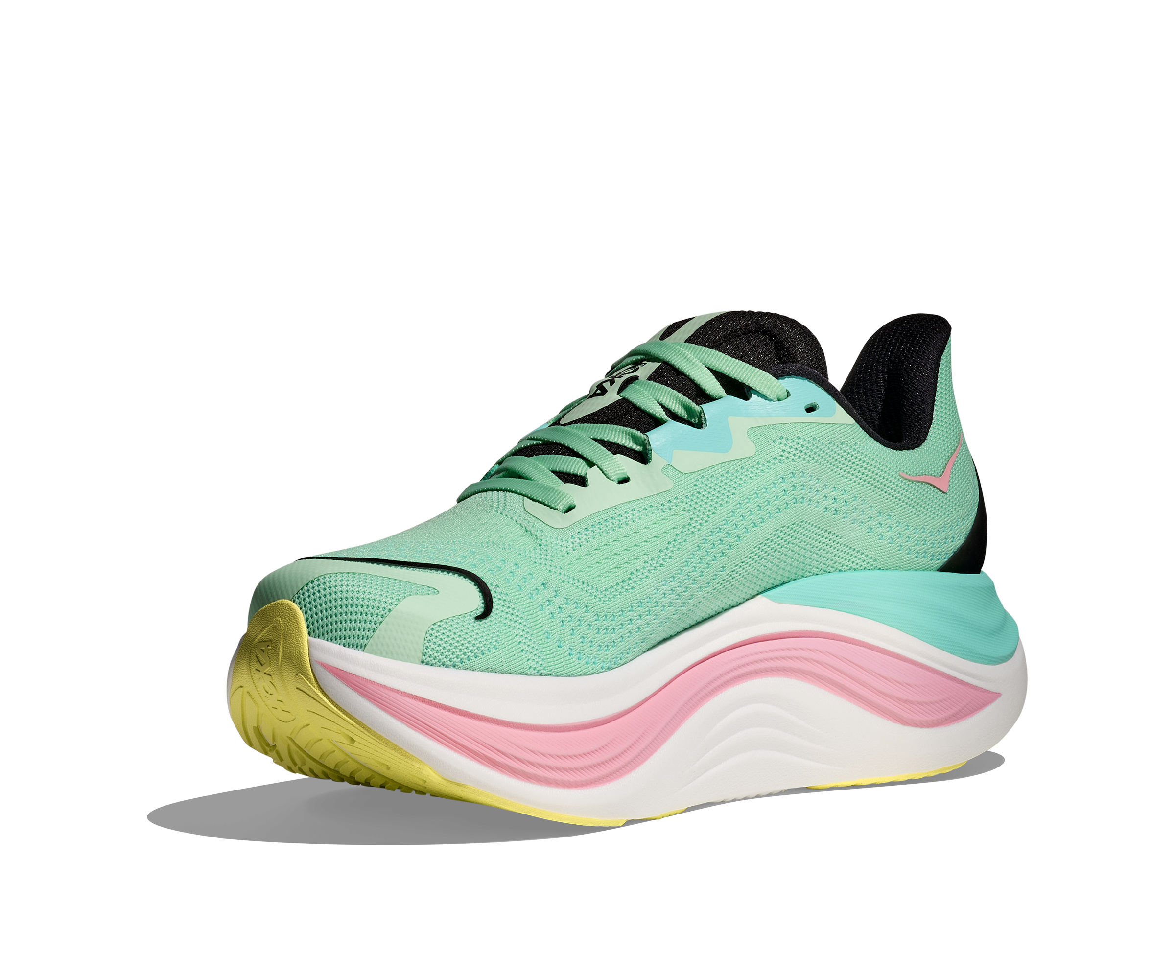HOKA Women's Skyward X - MINT FLUORITE / BLUE SPARK
