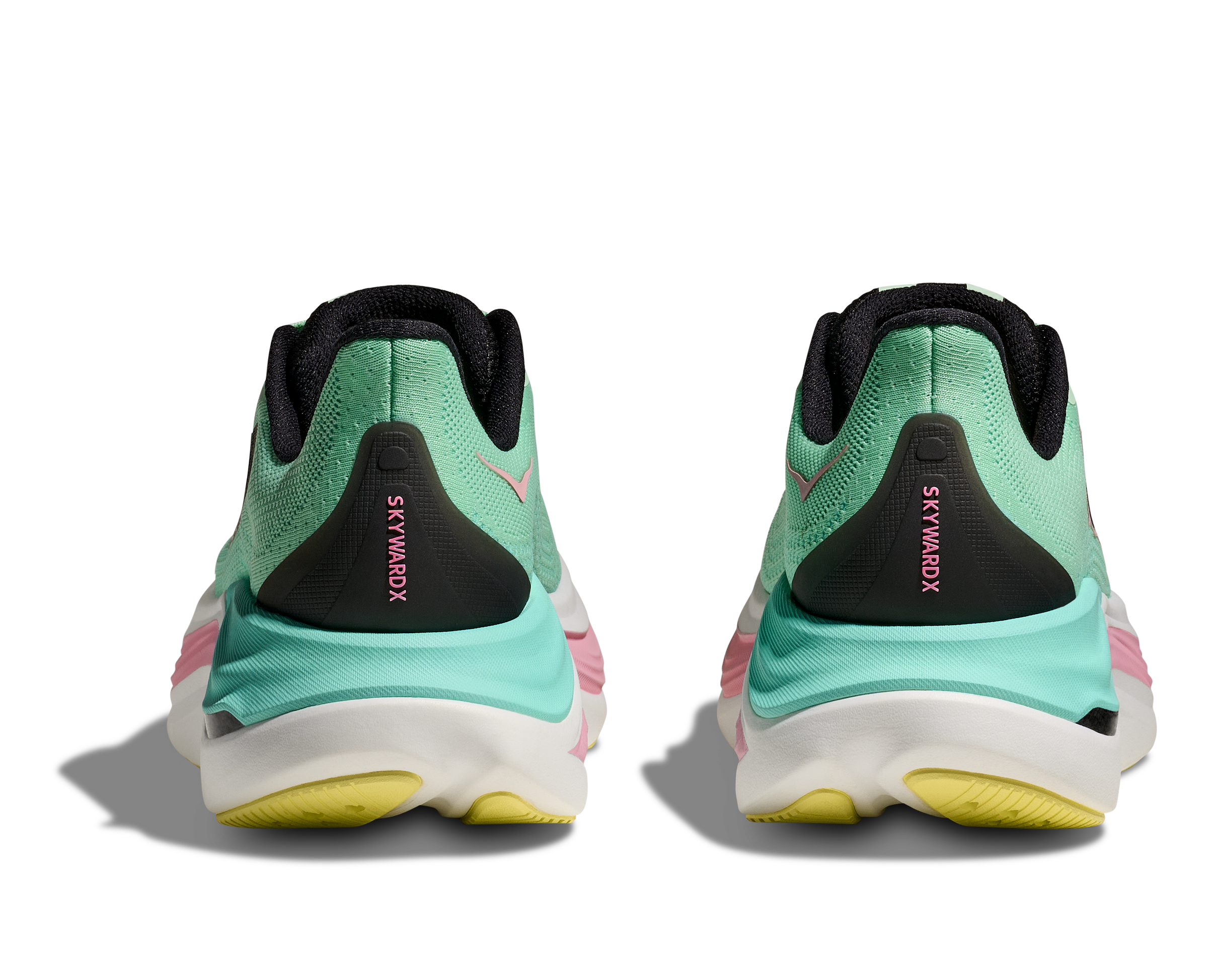 HOKA Women's Skyward X - MINT FLUORITE / BLUE SPARK