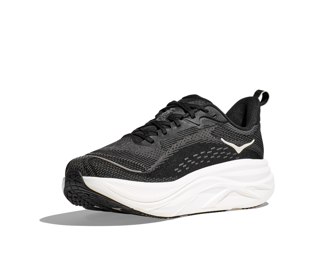 HOKA Men's Skyflow - BLACK / WHITE