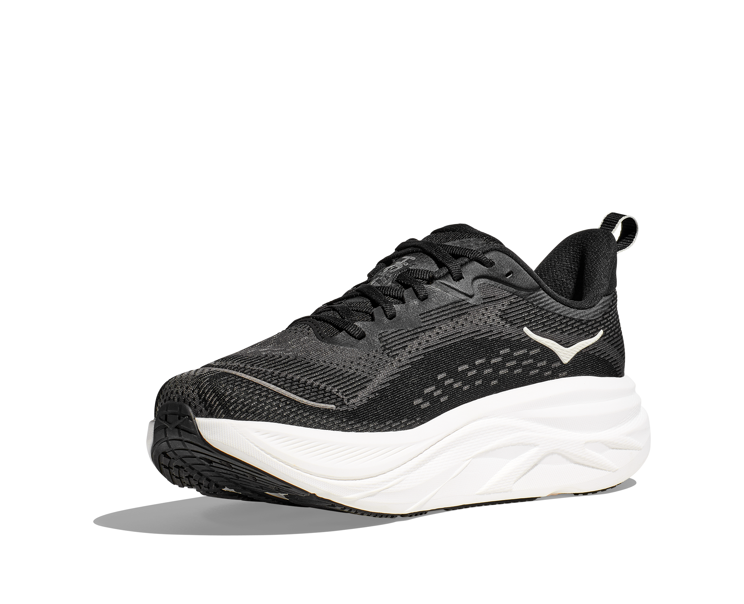 HOKA Men's Skyflow - BLACK / WHITE
