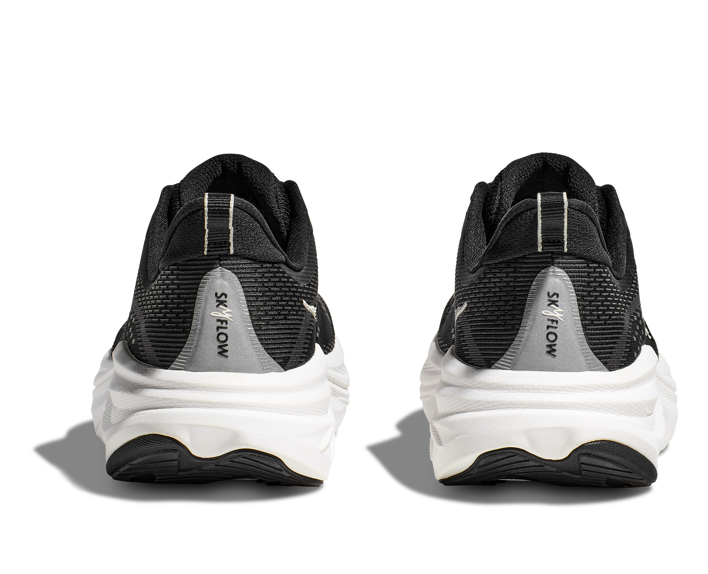 HOKA Men's Skyflow - BLACK / WHITE