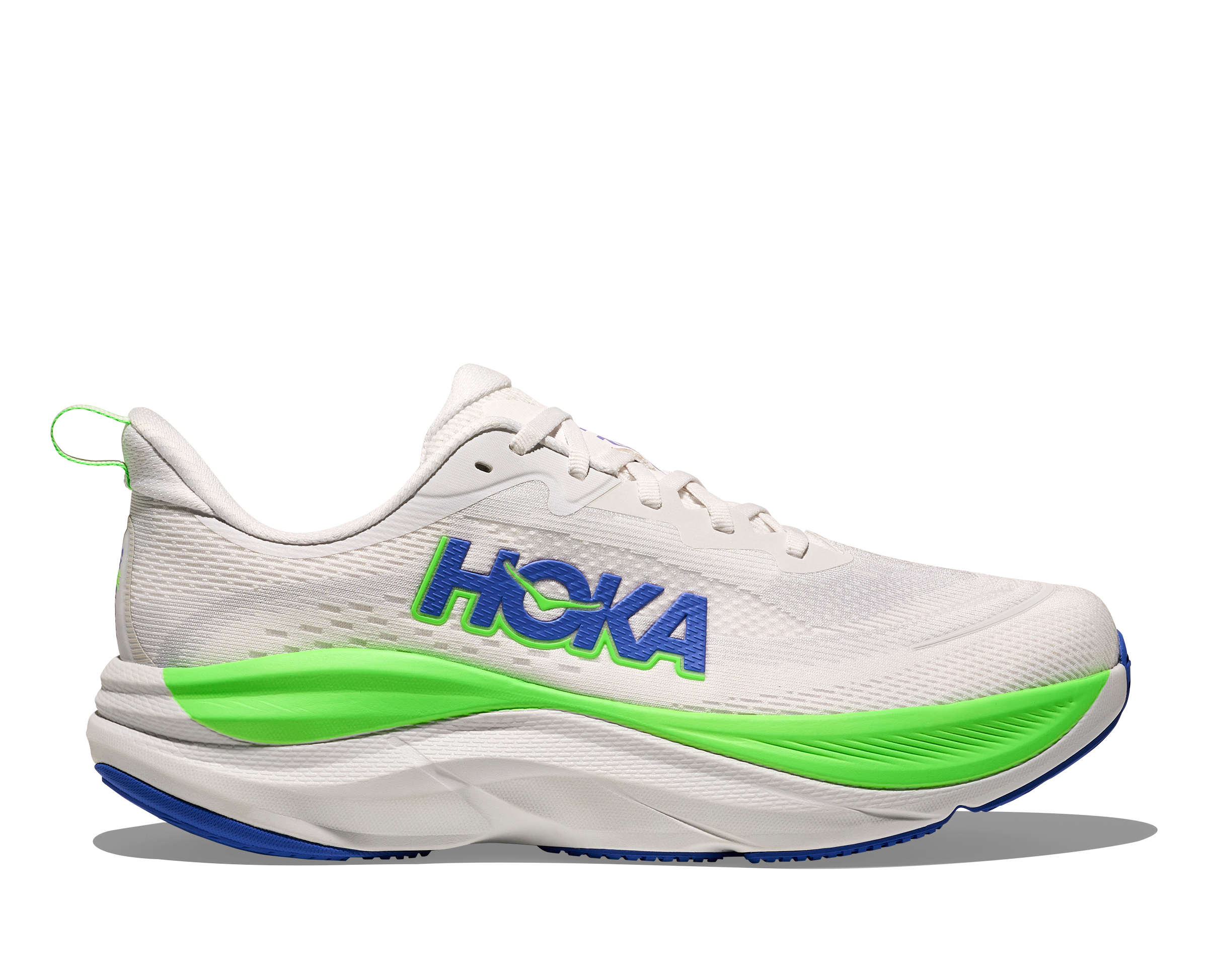 HOKA Men's Skyflow - COSMIC GREY / NEON GREEN
