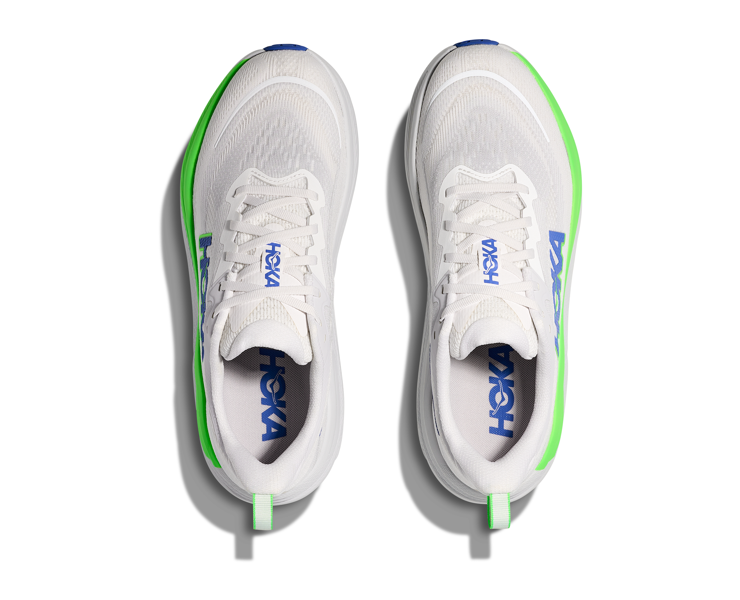 HOKA Men's Skyflow - COSMIC GREY / NEON GREEN