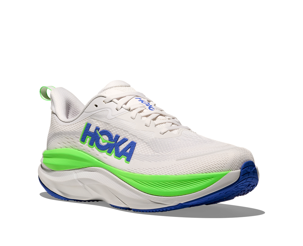 HOKA Men's Skyflow - COSMIC GREY / NEON GREEN
