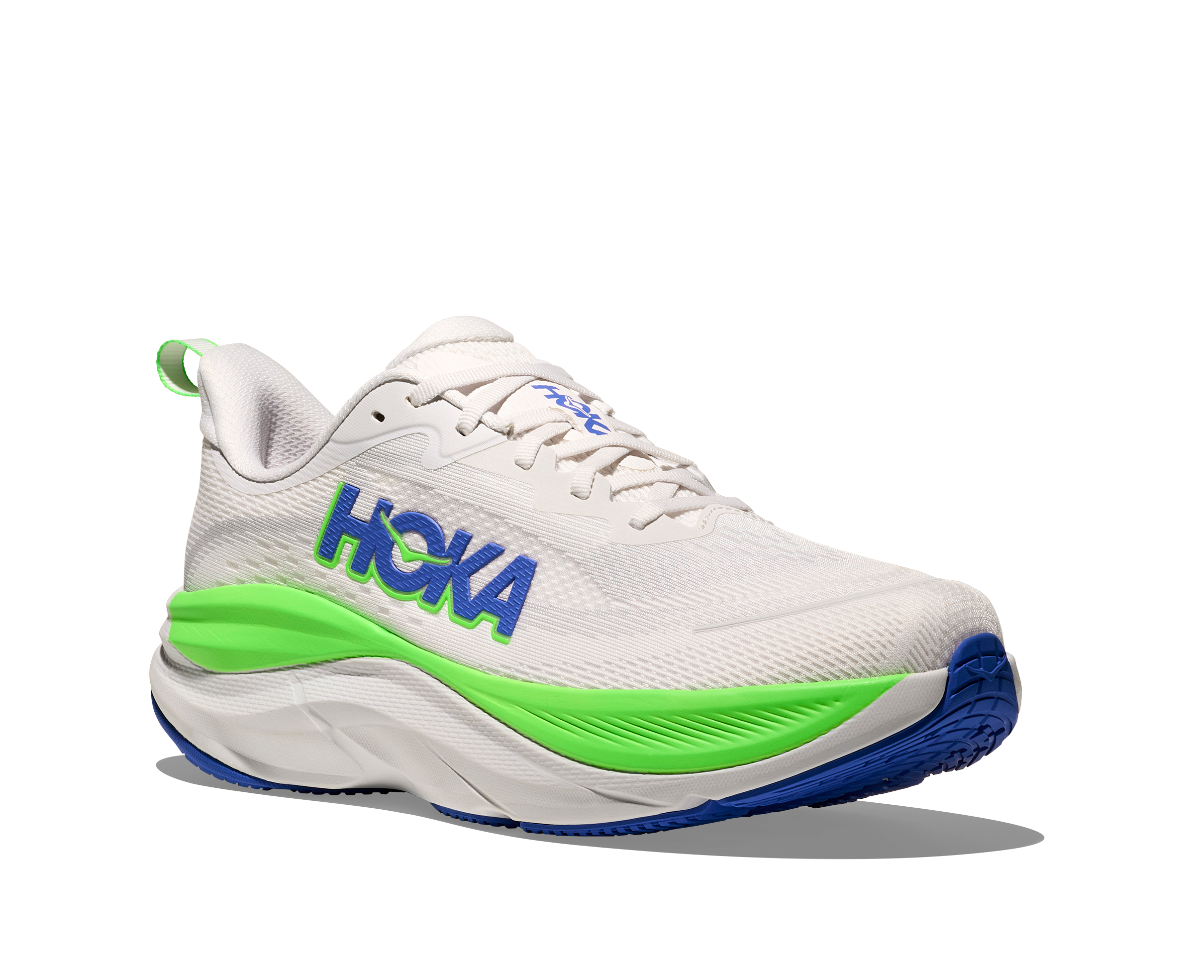 HOKA Men's Skyflow - COSMIC GREY / NEON GREEN