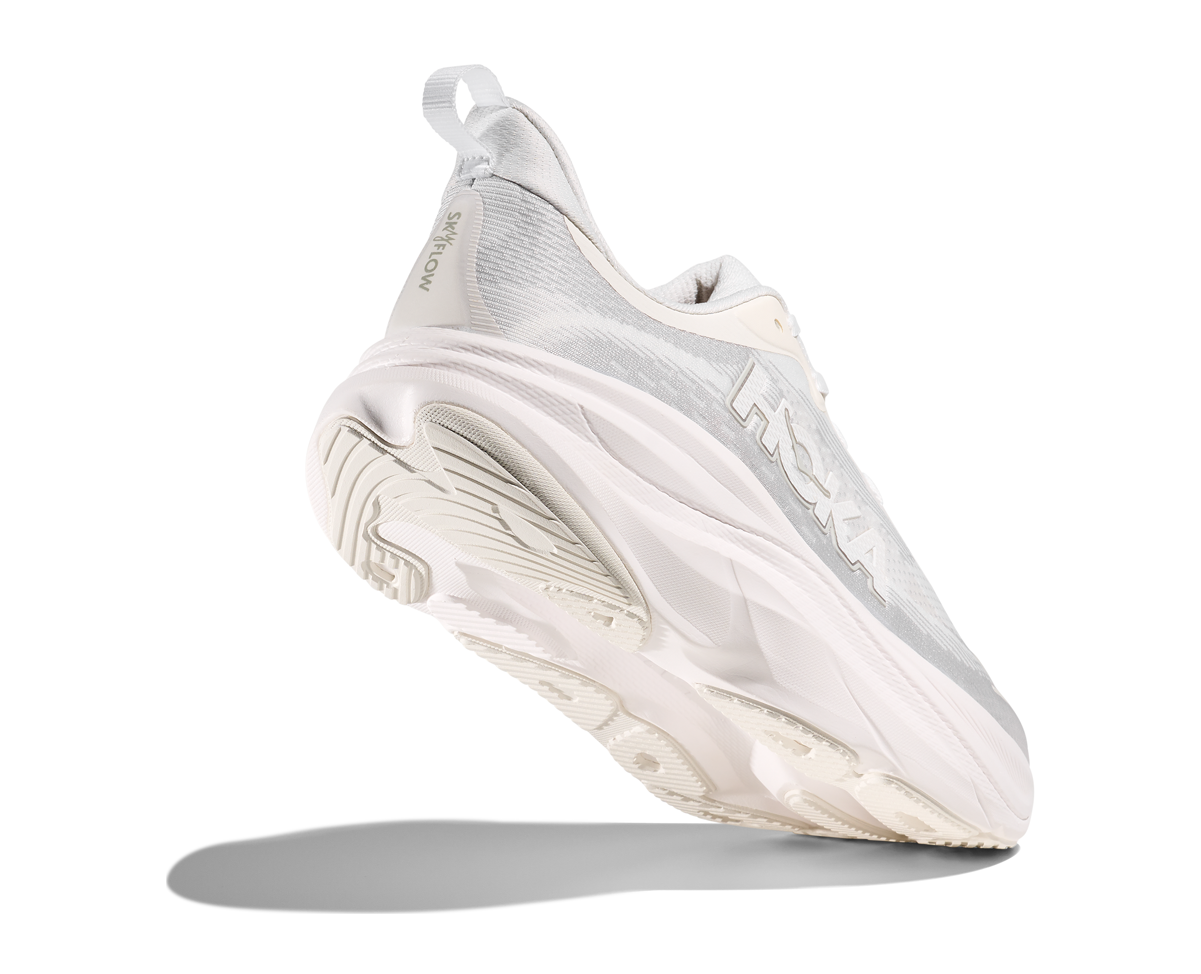 HOKA Men's Skyflow - FROST / COSMIC GREY