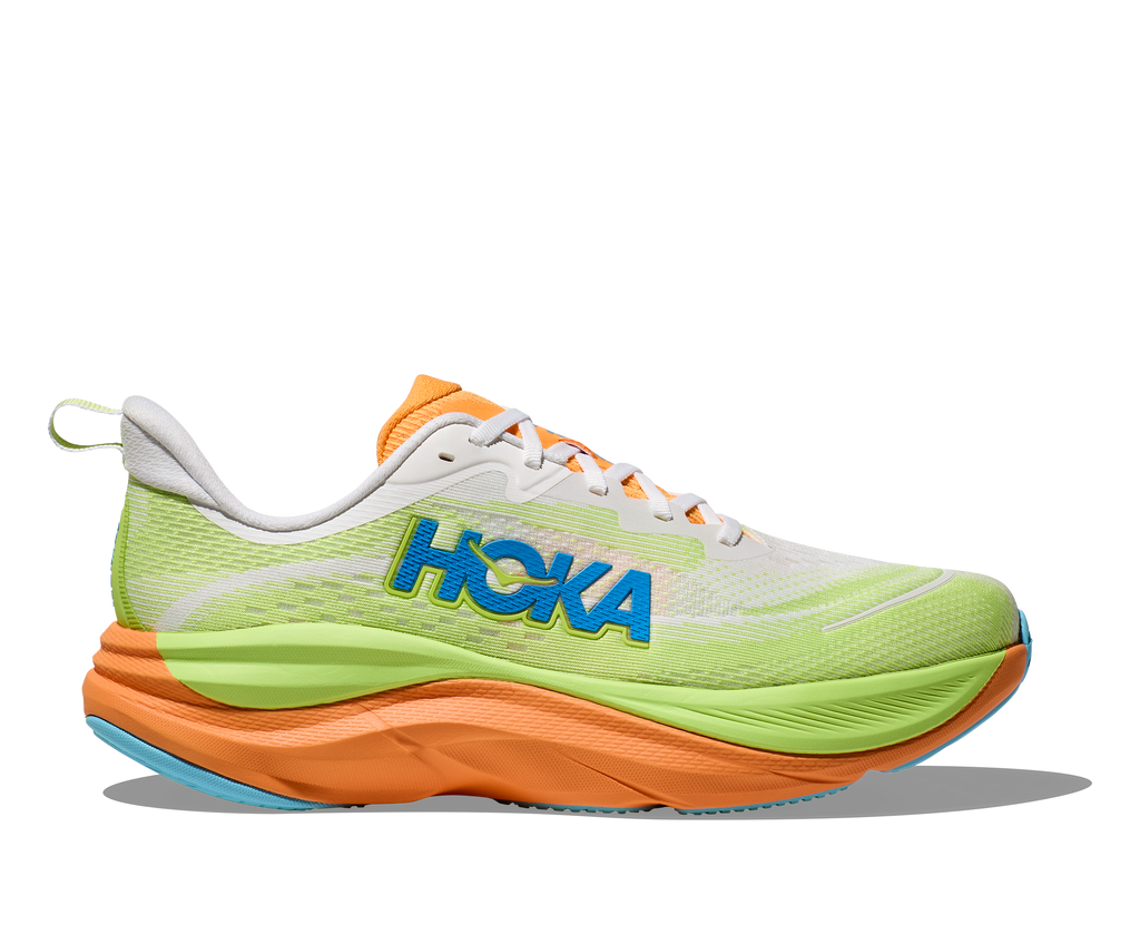 HOKA Men's Skyflow - FROST / SOLAR FLARE