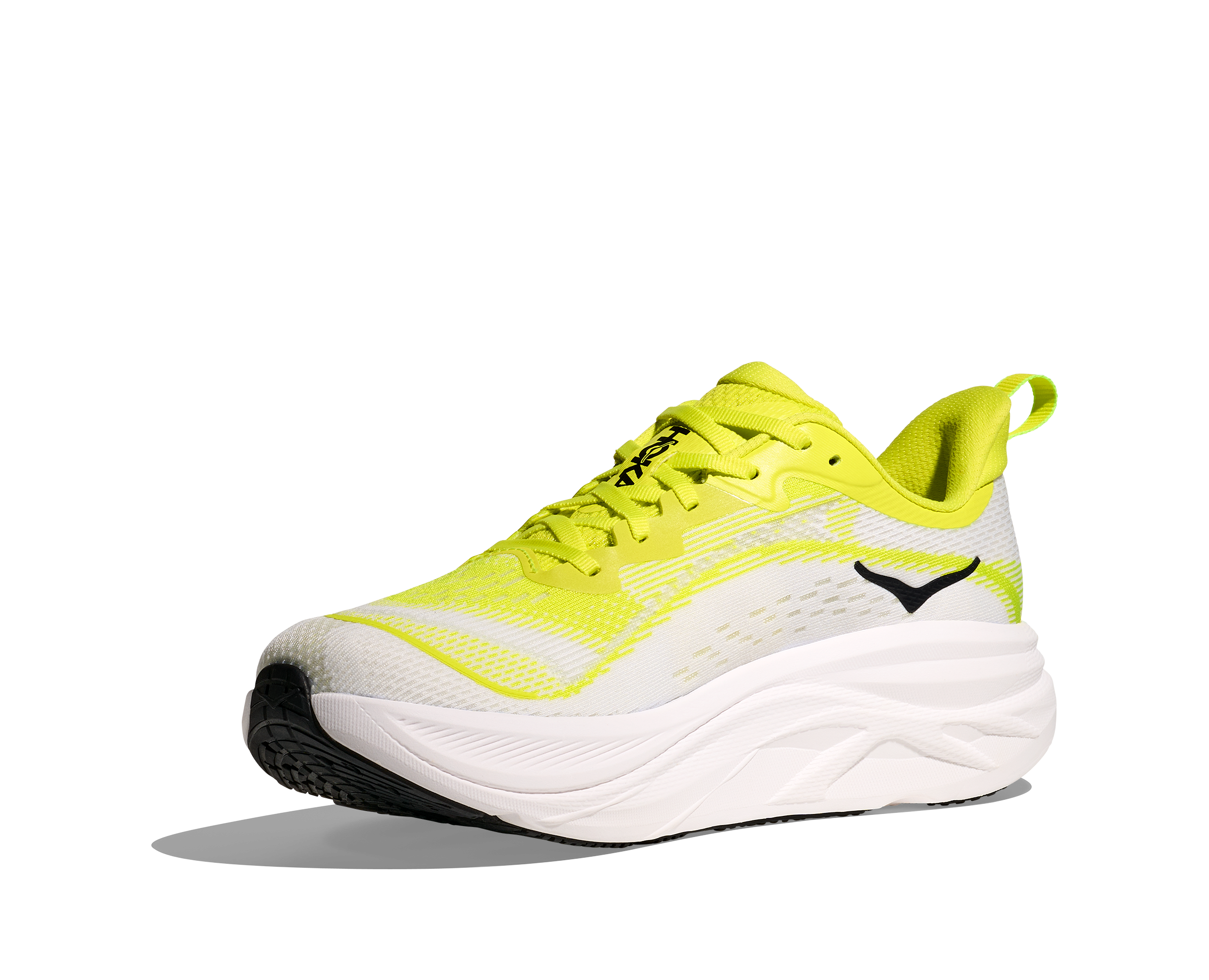 HOKA Men's Skyflow - NEON HOKA CITRUS / NEON WHITE