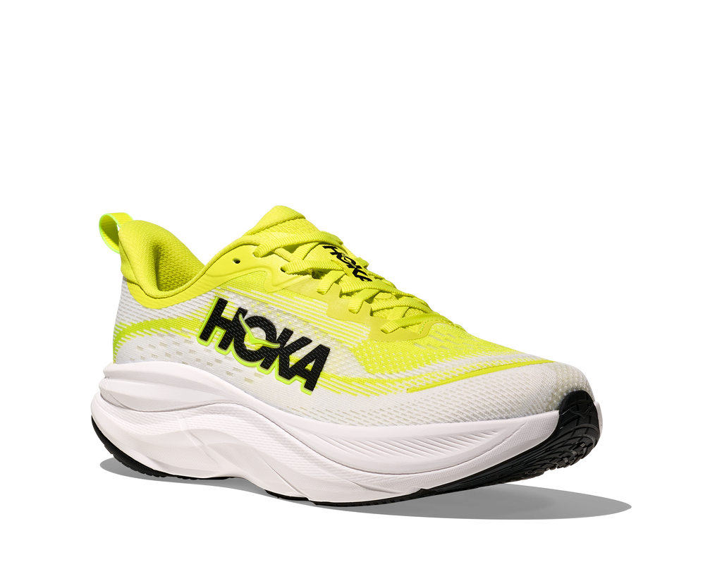HOKA Men's Skyflow - NEON HOKA CITRUS / NEON WHITE