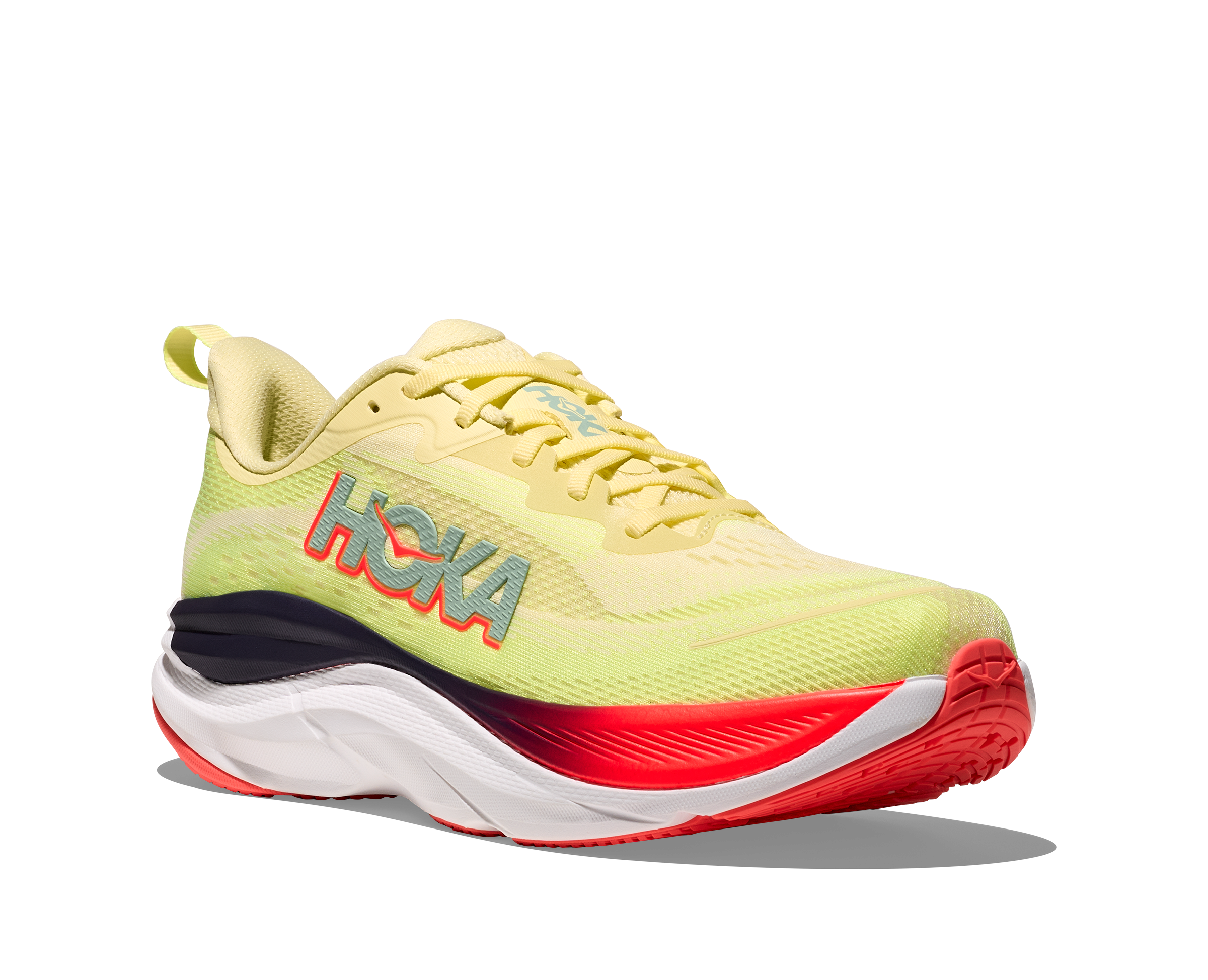 HOKA Men's Skyflow - SUNLIGHT / NEON YUZU
