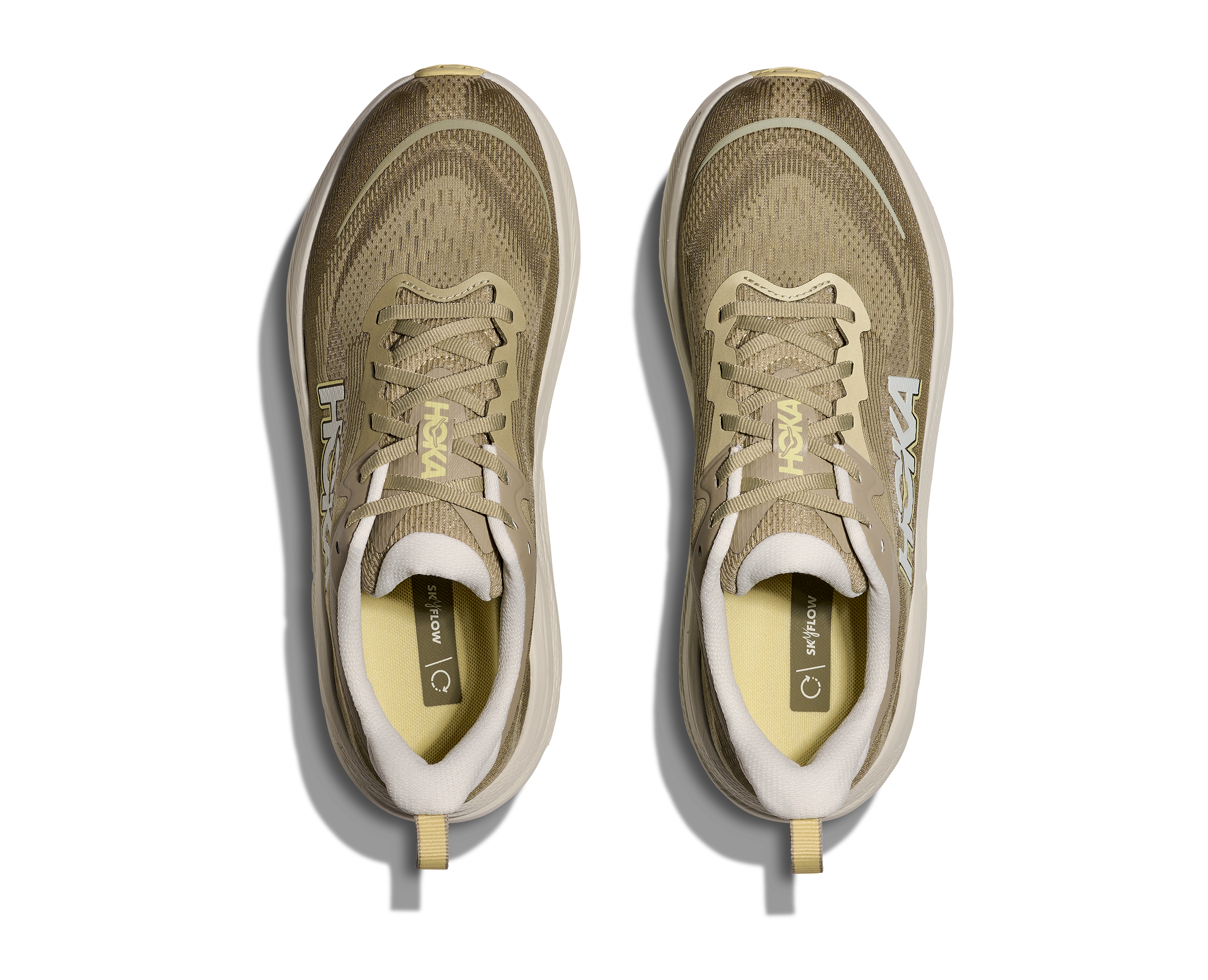 HOKA Men's Skyflow - WILD MUSHROOM / GRASSLAND (Wide)
