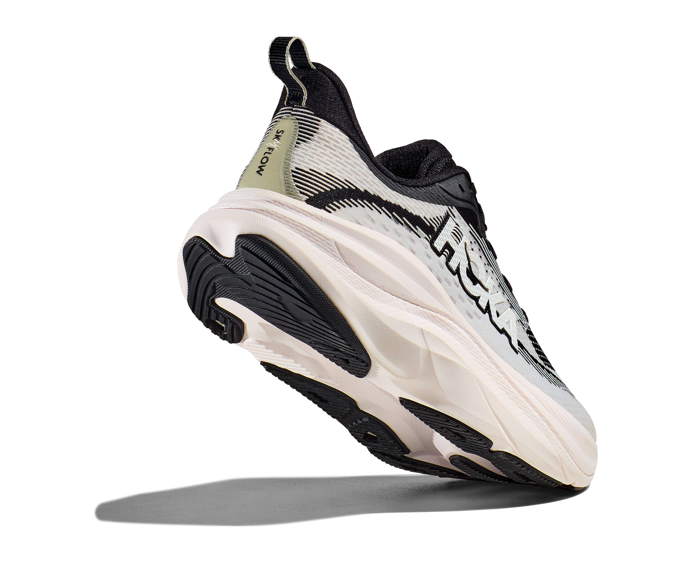 HOKA Women's Skyflow - BLACK / WHITE