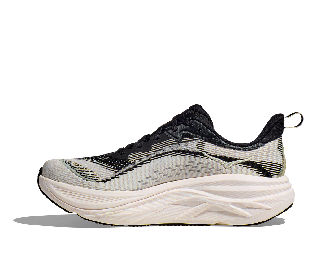 HOKA Women's Skyflow - BLACK / WHITE