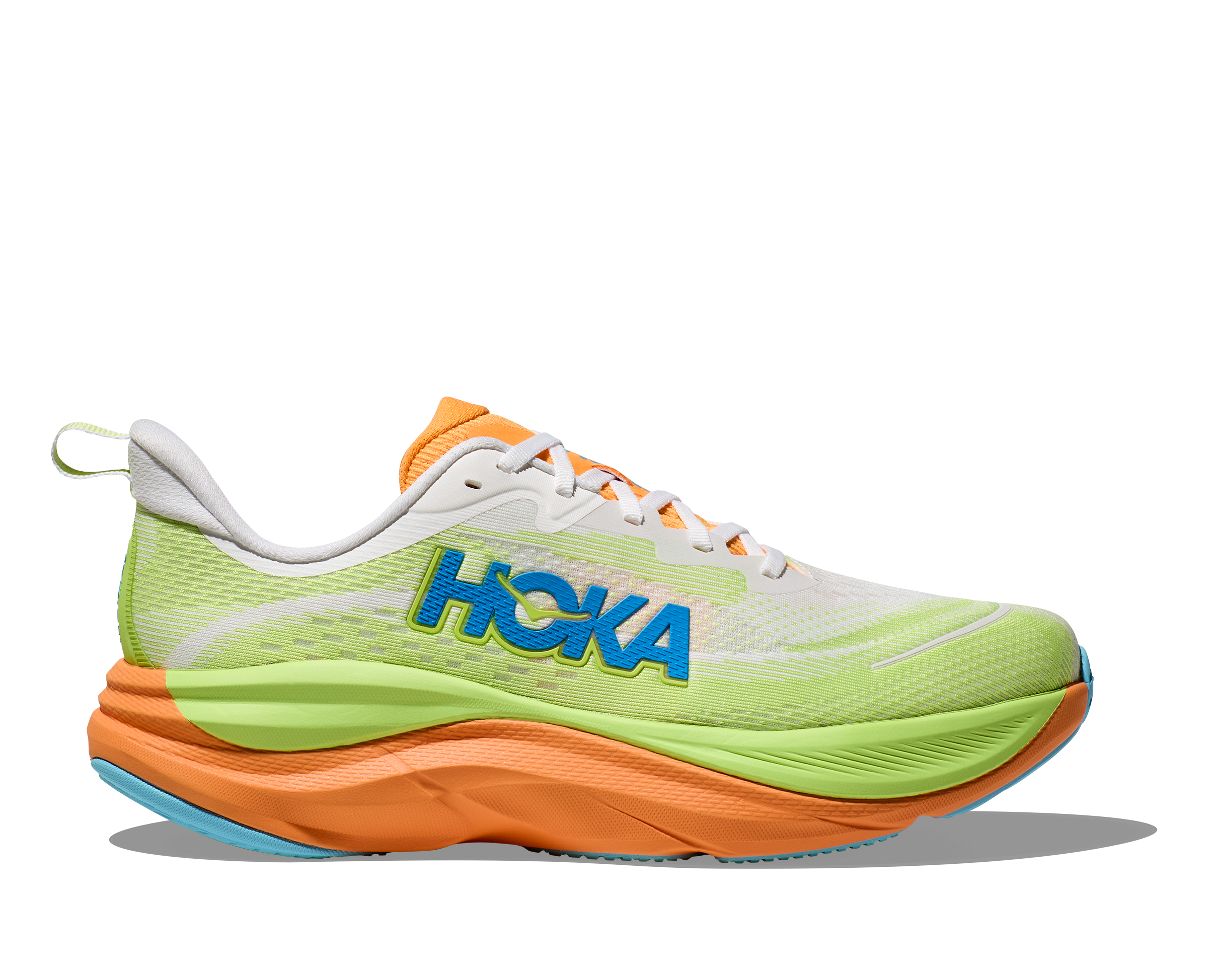 HOKA Women's Skyflow - FROST / SOLAR FLARE