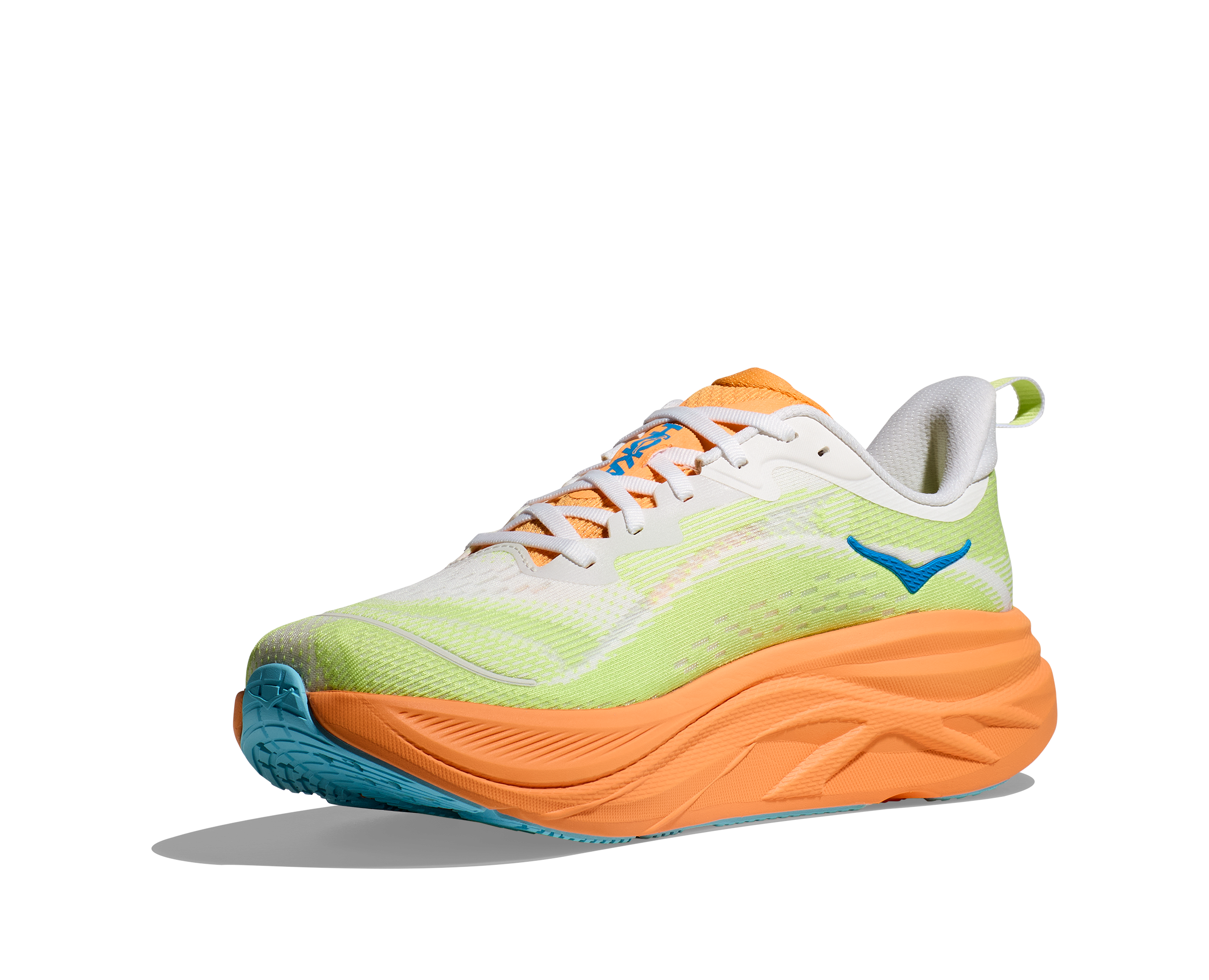 HOKA Women's Skyflow - FROST / SOLAR FLARE