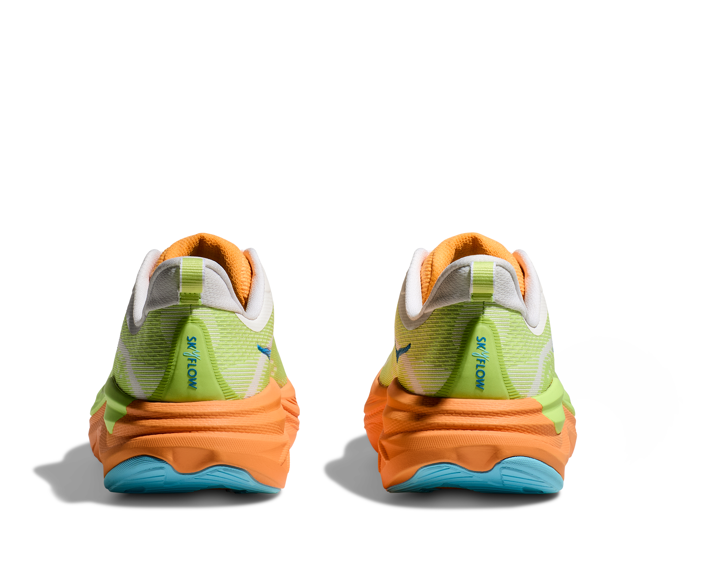 HOKA Women's Skyflow - FROST / SOLAR FLARE