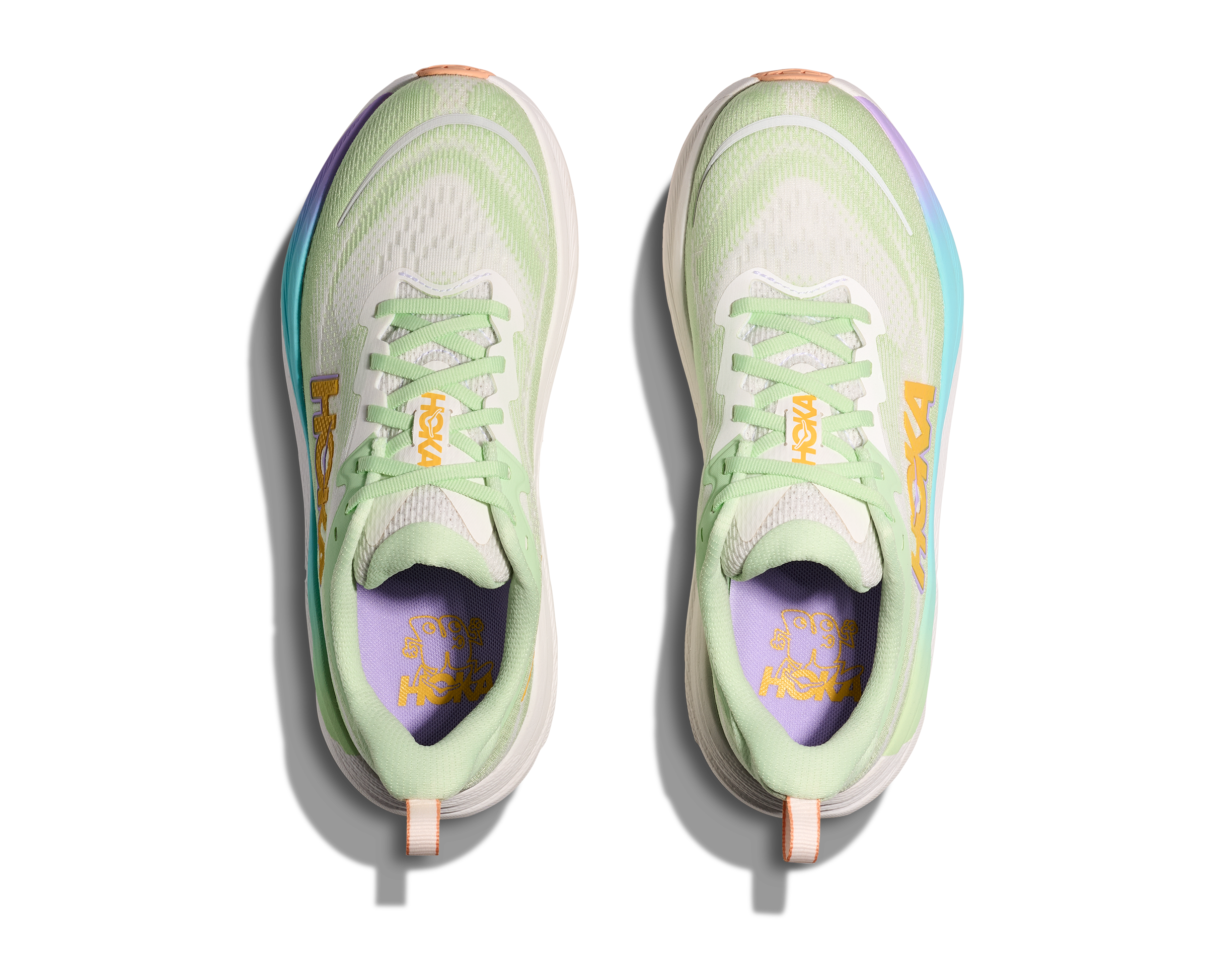 HOKA Women's Skyflow - LUNA MOTH / WHITE