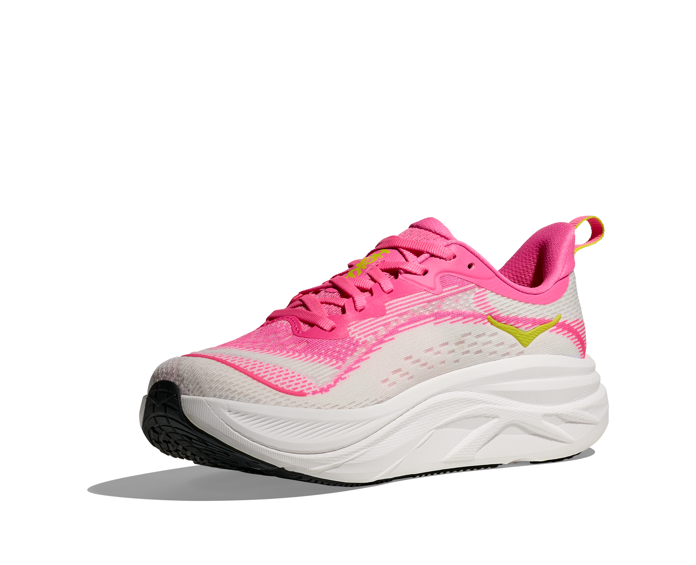 HOKA Women's Skyflow - NEON ROSE / NEON HOKA CITRUS