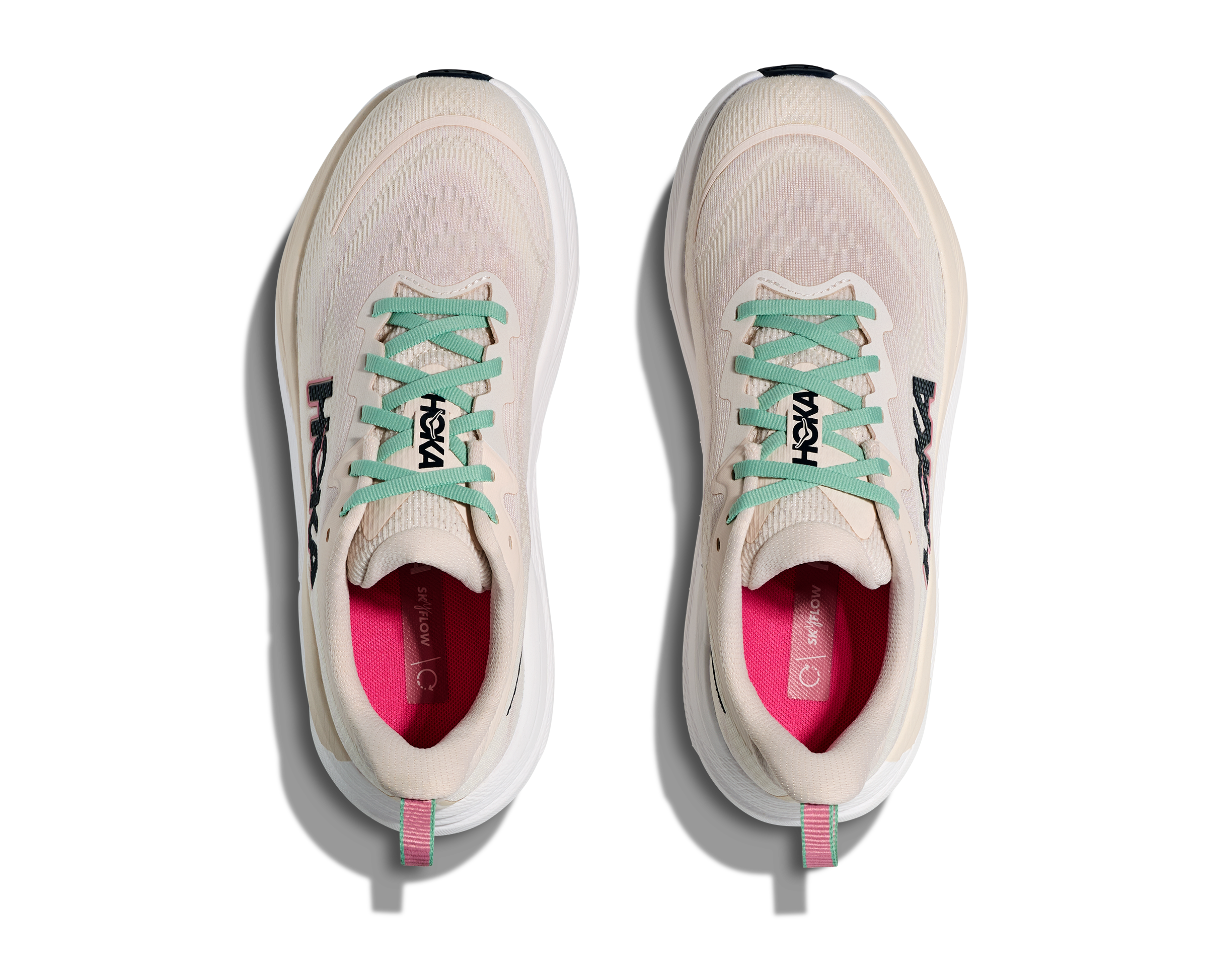 HOKA Women's Skyflow - ROSE CREAM / ALABASTER