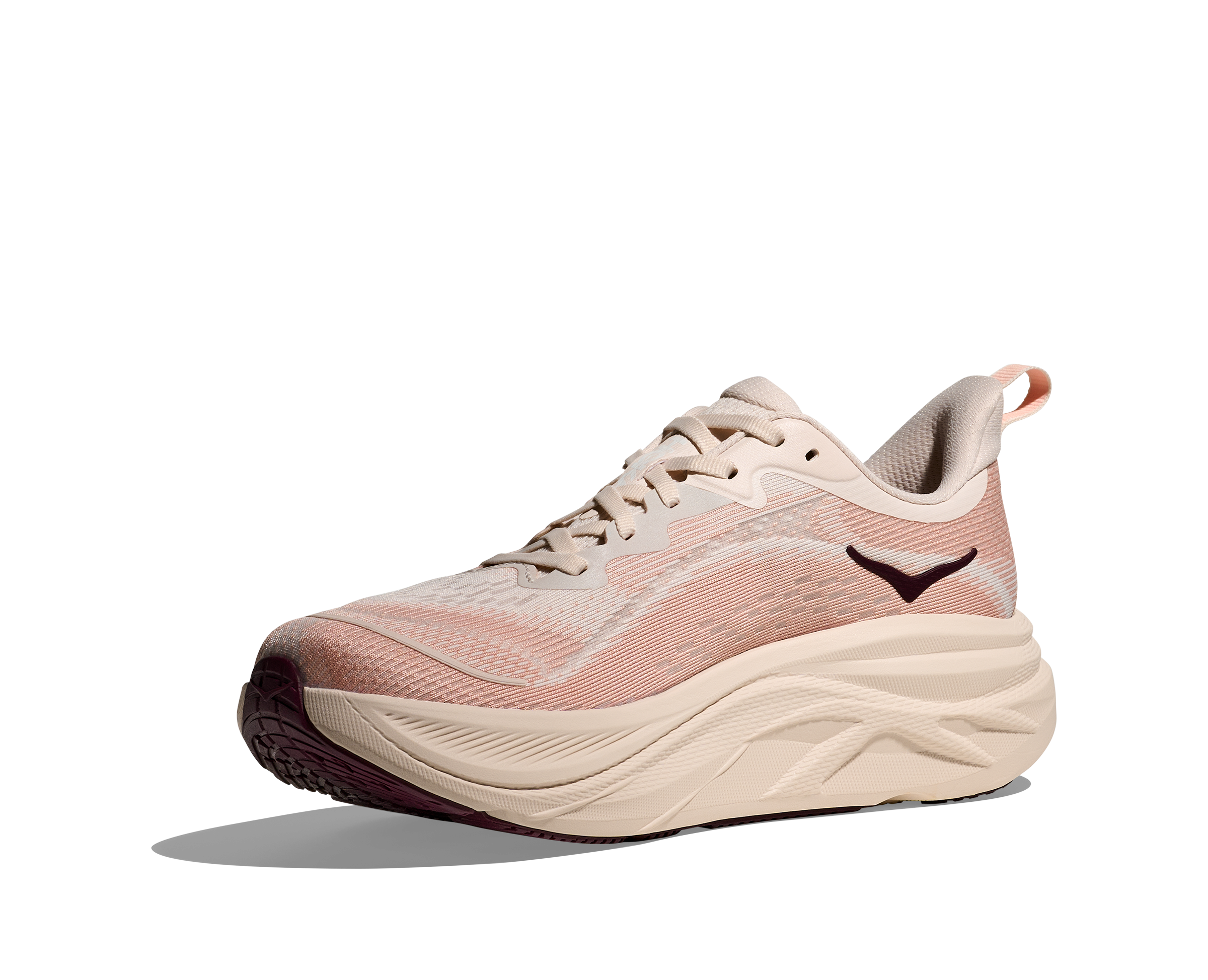 HOKA Women's Skyflow - ROSE CREAM / ROSE LATTE