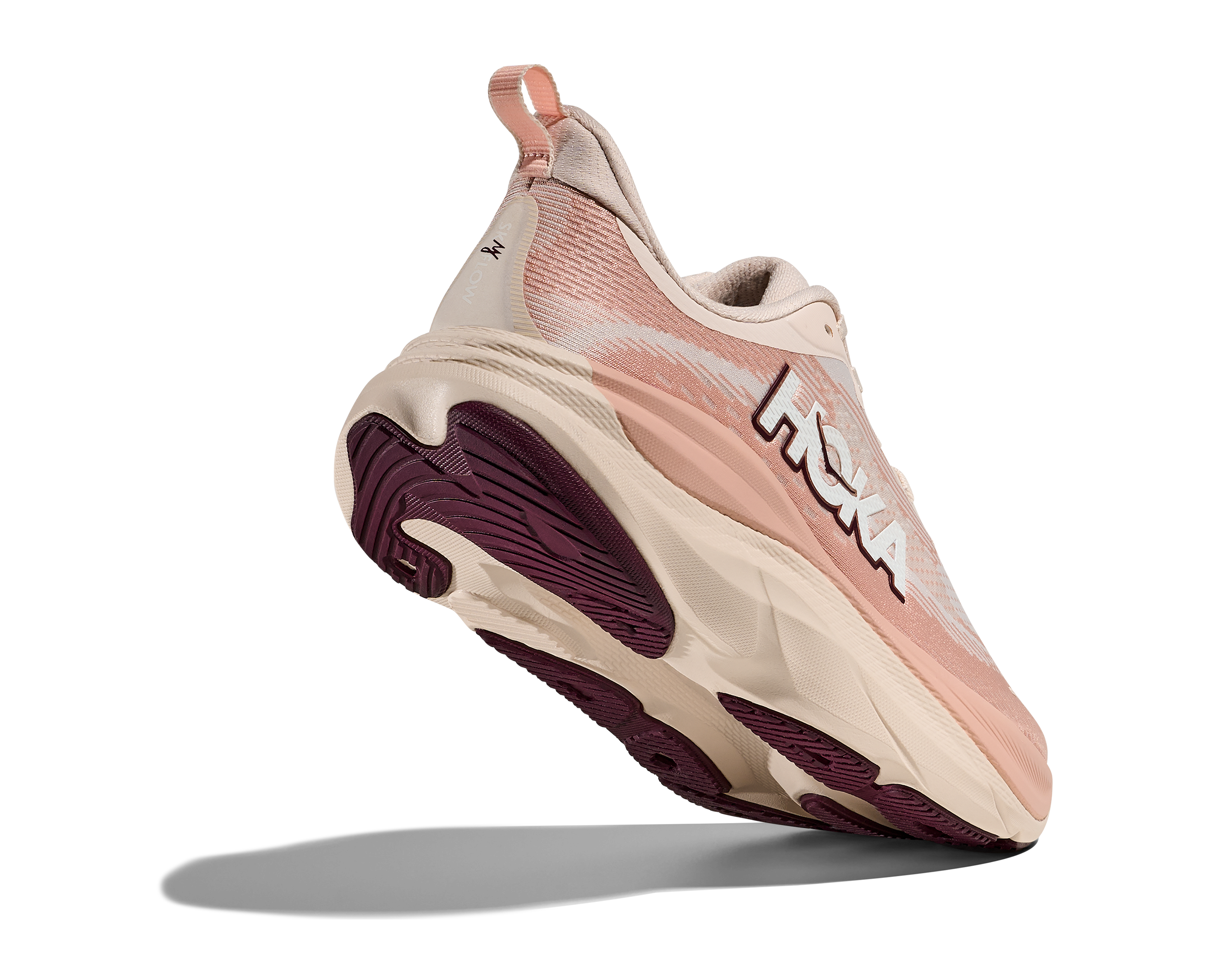 HOKA Women's Skyflow - ROSE CREAM / ROSE LATTE