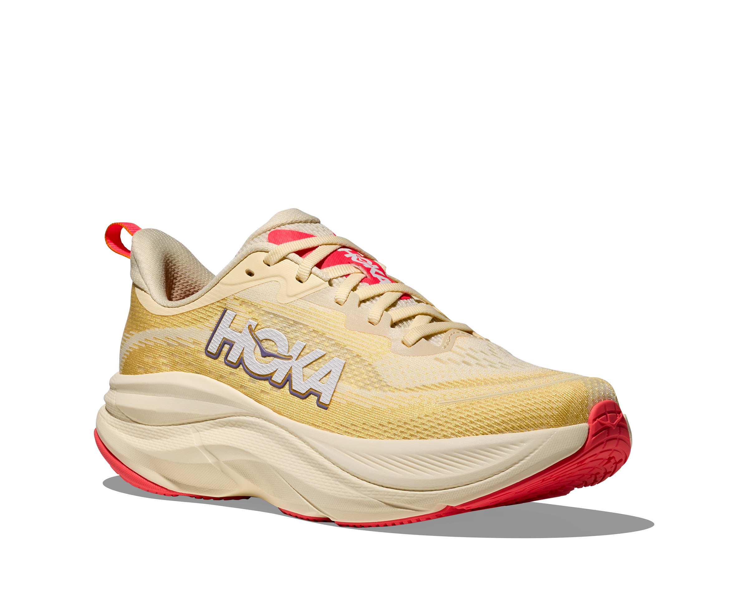 HOKA Women's Skyflow - VINTAGE YELLOW / SEMOLINA