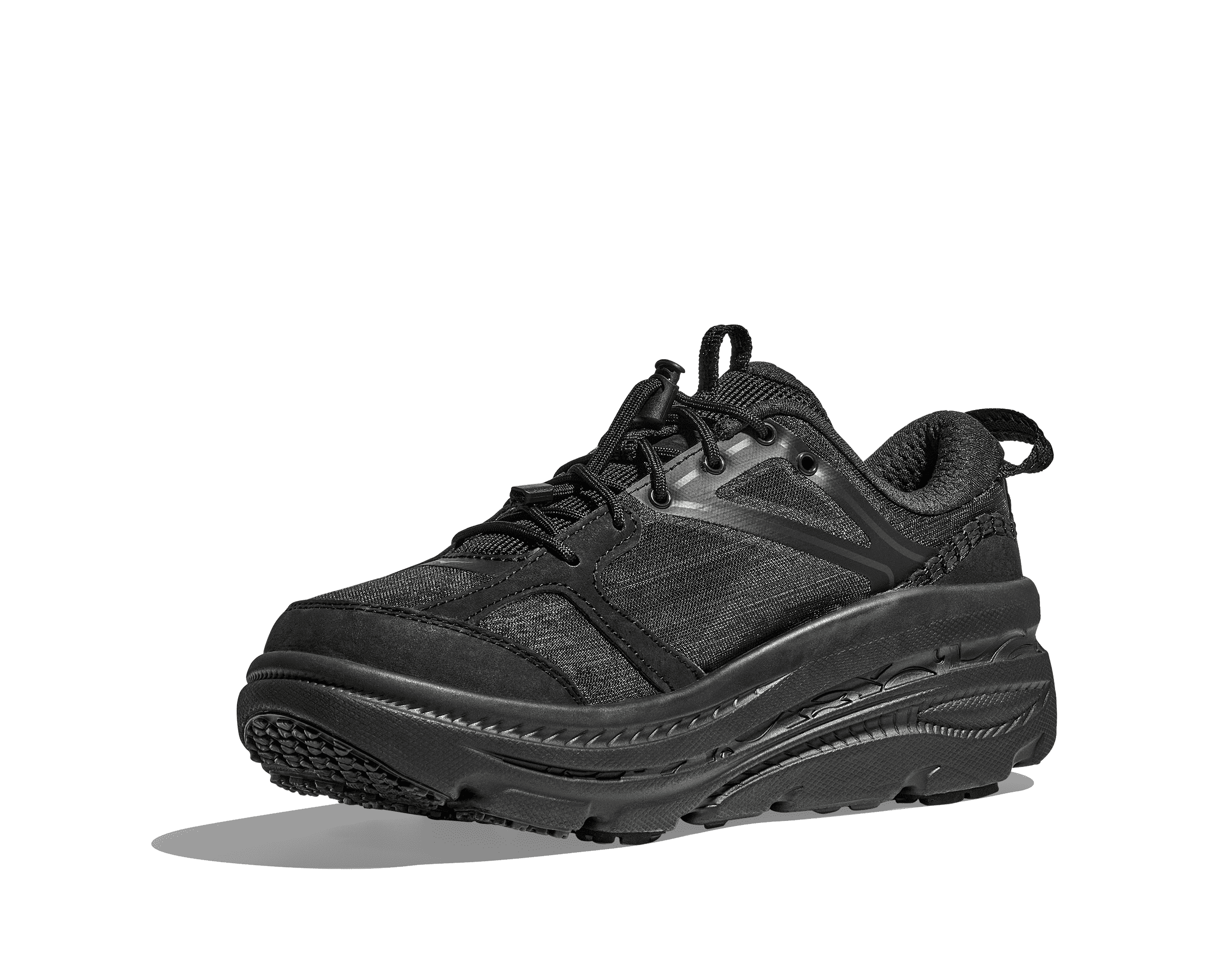 HOKA Unisex Bondi B3ls - BLACK / CARBON BLACK