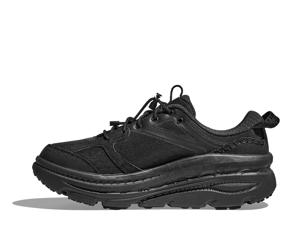 HOKA Unisex Bondi B3ls - BLACK / CARBON BLACK