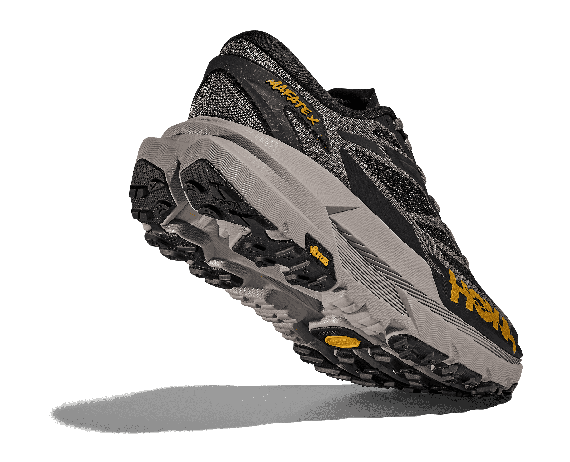 HOKA Men's Mafate X - BLACK / CEMENT