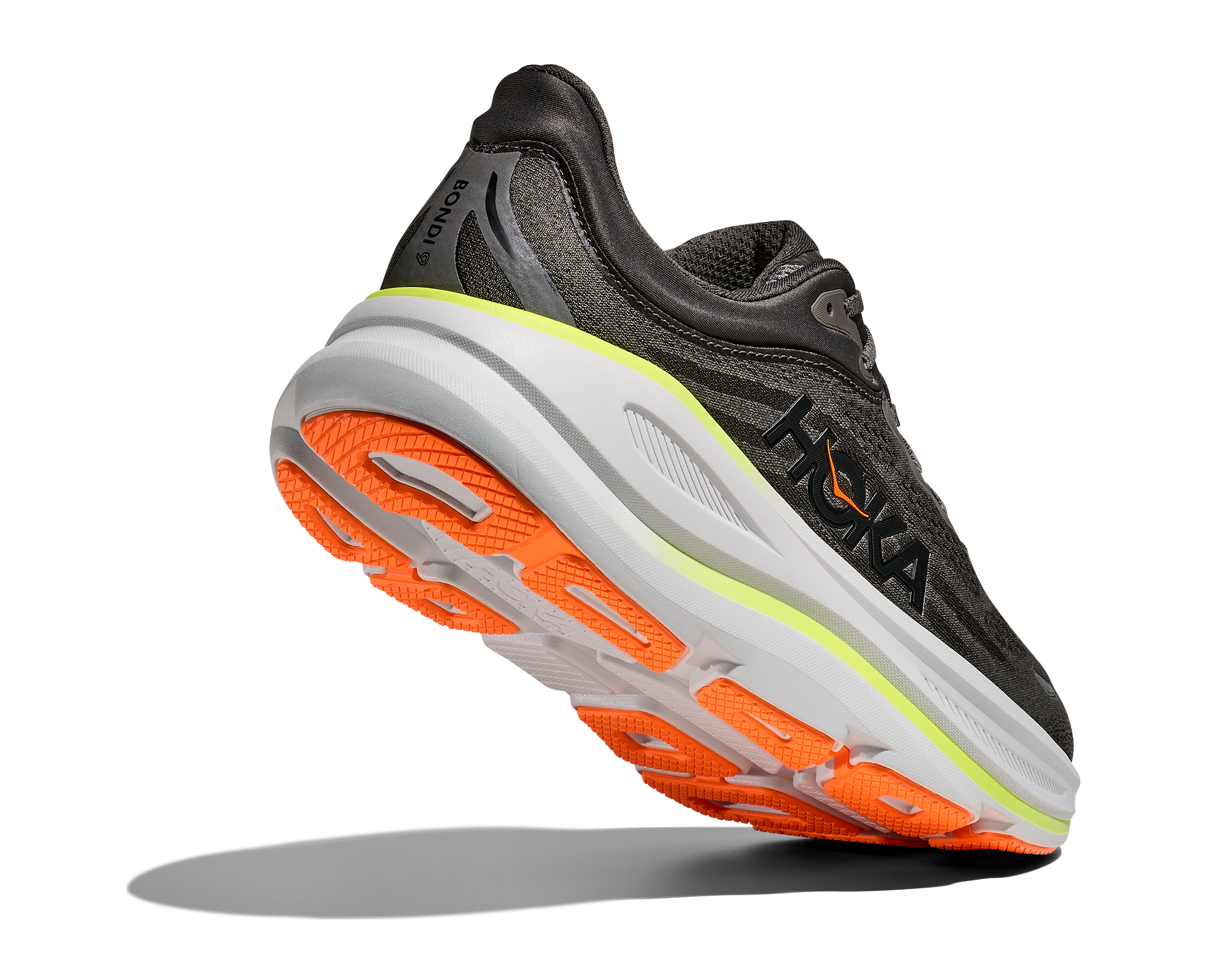 HOKA Men's Bondi 9 - ASPHALT GREY / GRAVEL