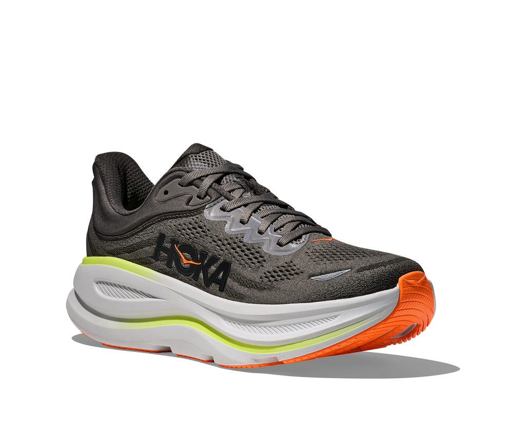 HOKA Men's Bondi 9 - ASPHALT GREY / GRAVEL