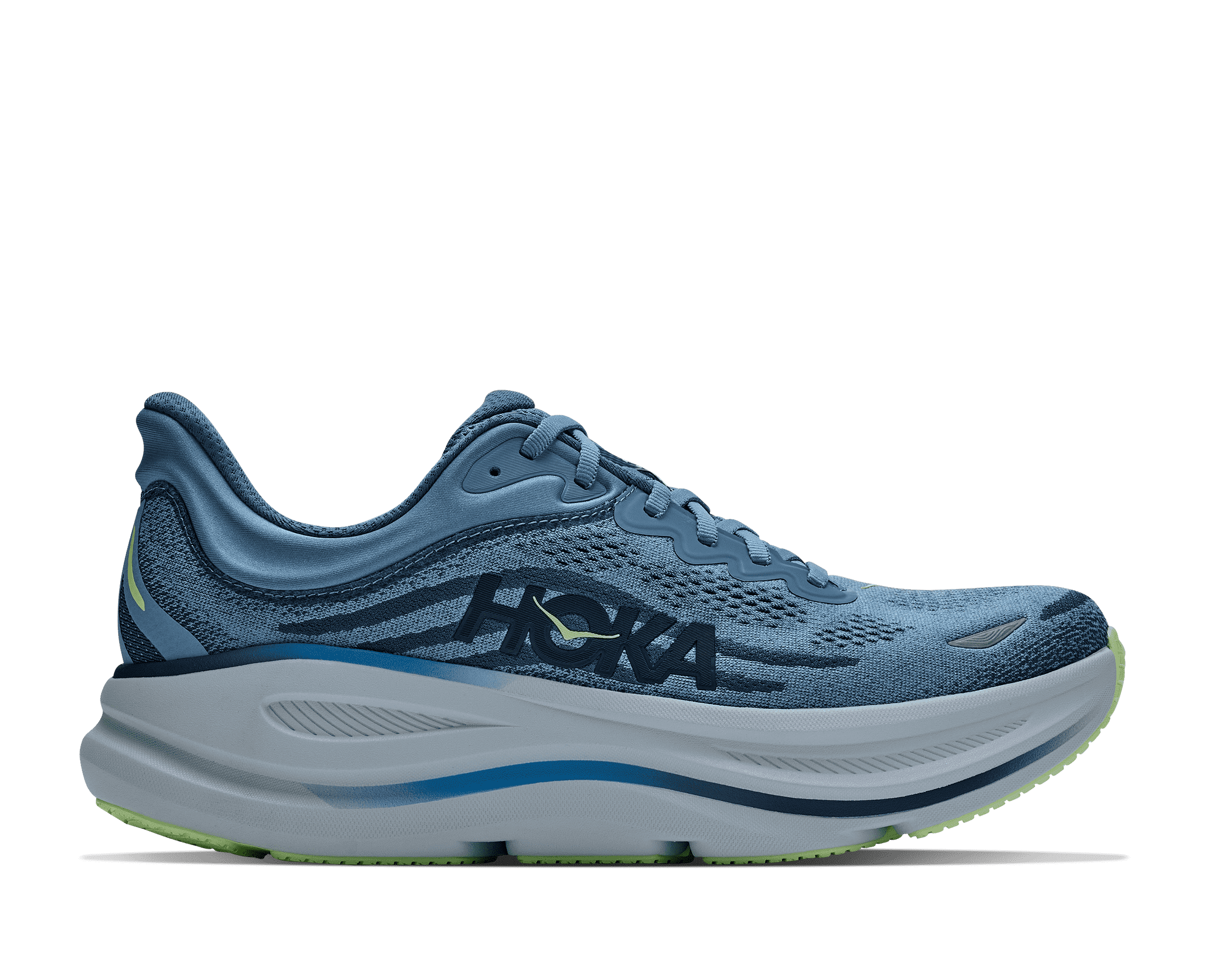 HOKA Men's Bondi 9 - DOWNPOUR / THUNDER CLOUD