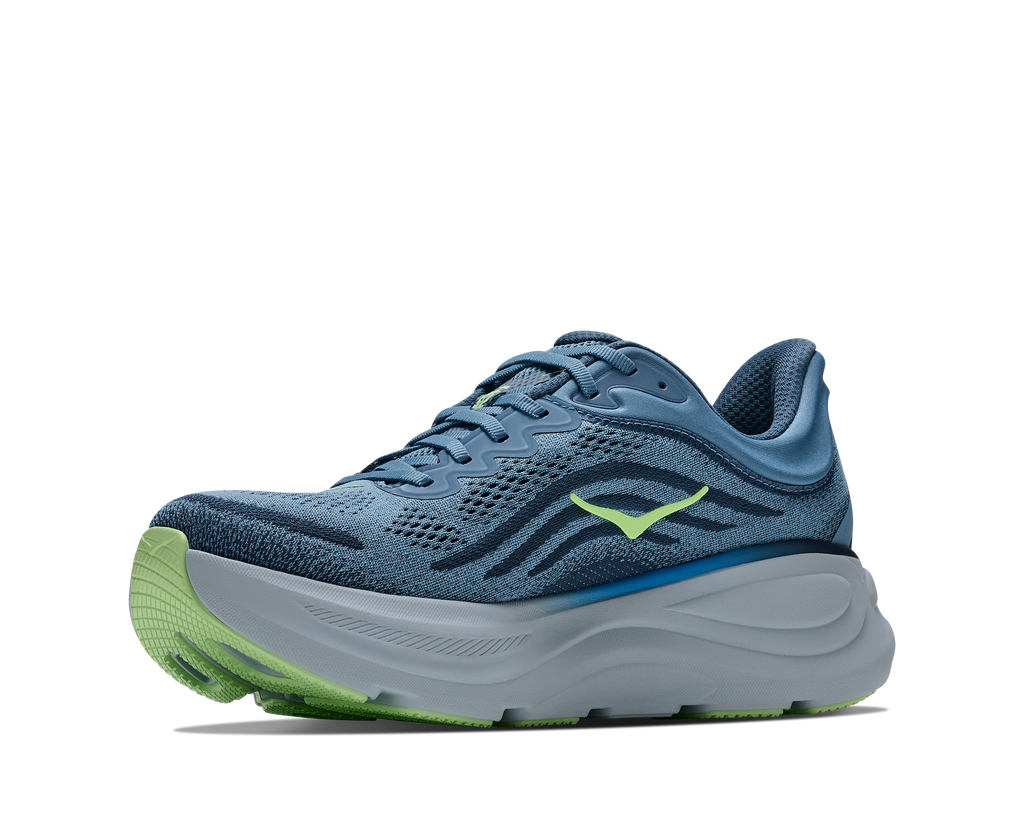 HOKA Men's Bondi 9 - DOWNPOUR / THUNDER CLOUD (Extra Wide)