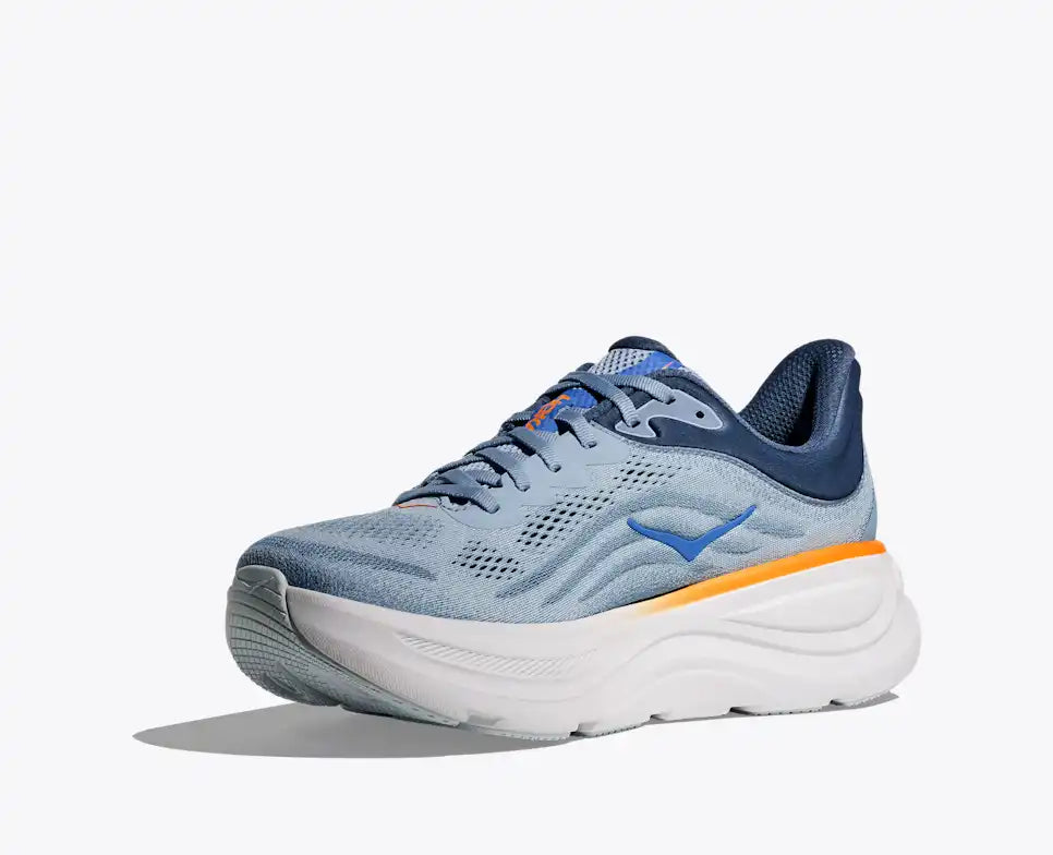 HOKA Men's Bondi 9 - DRIZZLE / DOWNPOUR (Extra Wide)