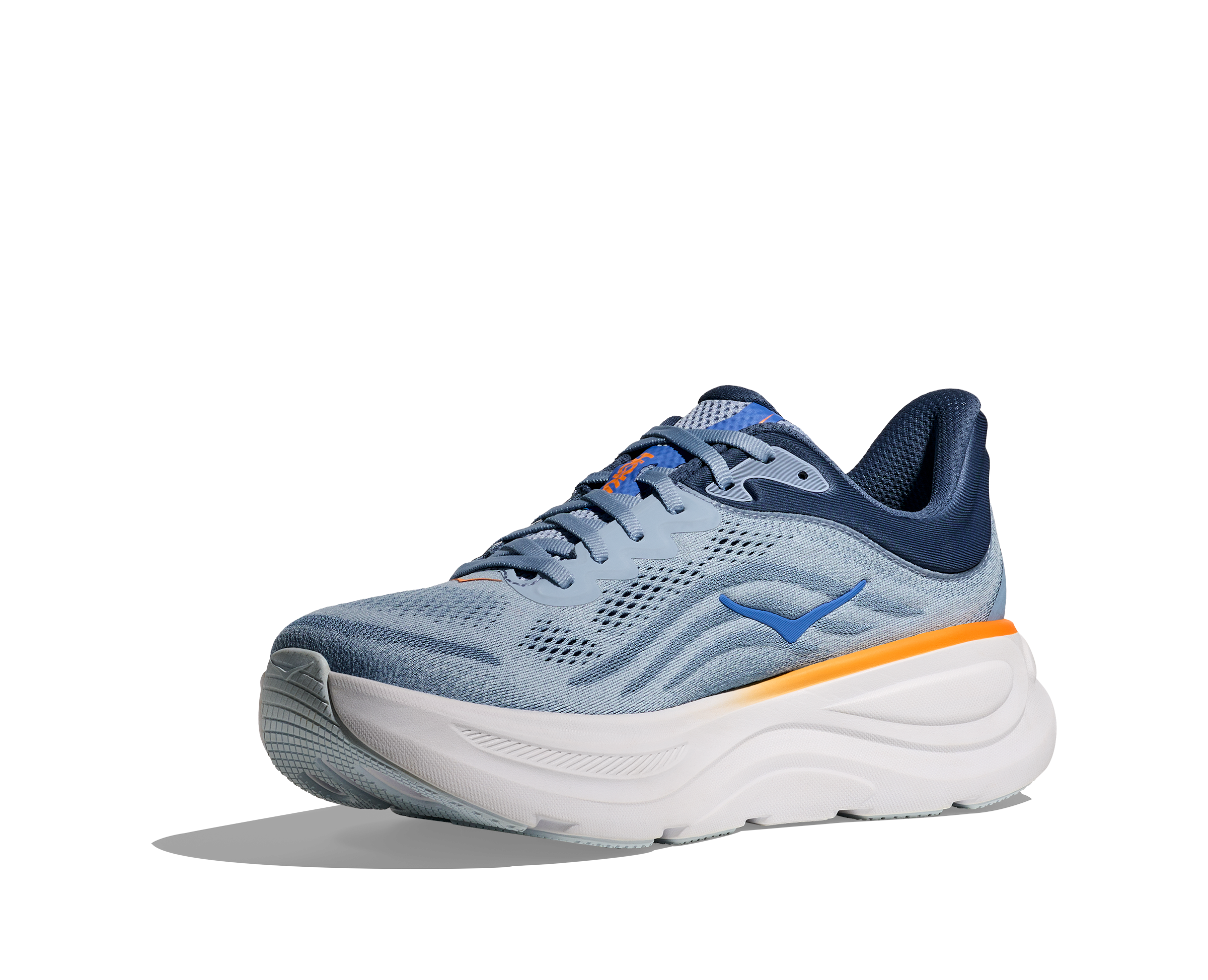 HOKA Men's Bondi 9 - DRIZZLE / DOWNPOUR (Wide)