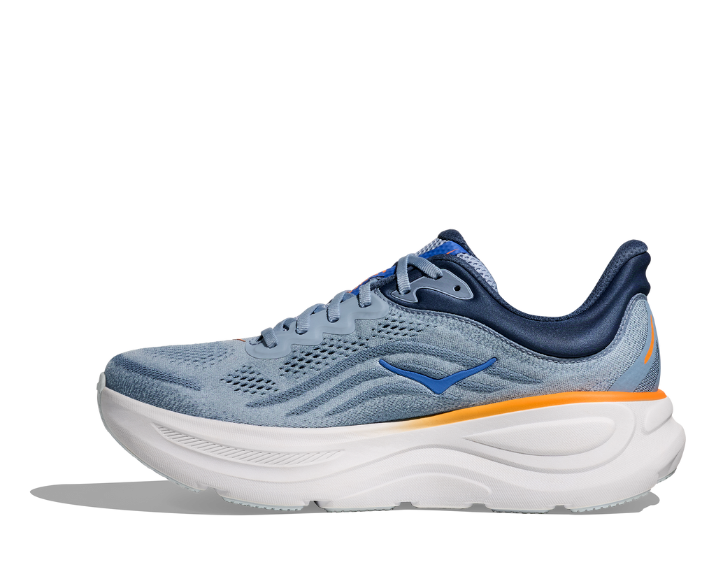 HOKA Men's Bondi 9 - DRIZZLE / DOWNPOUR (Wide)