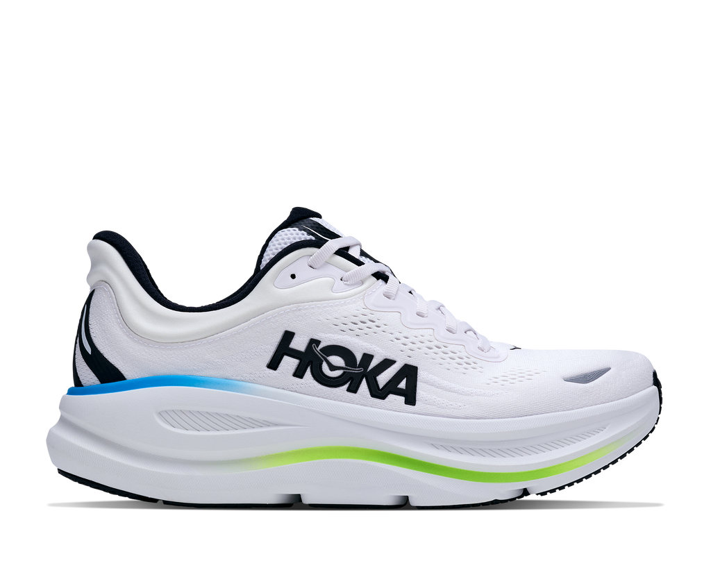 HOKA Men's Bondi 9 - FROST / BLACK (Wide)