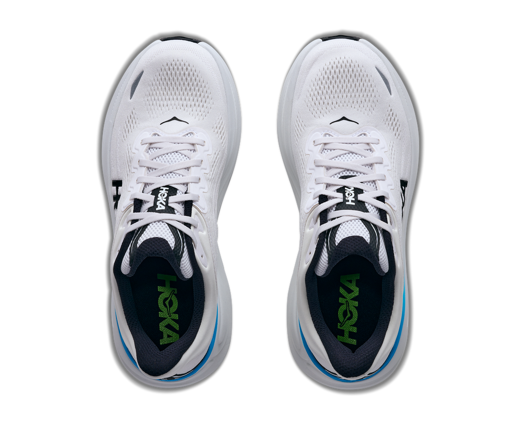HOKA Men's Bondi 9 - FROST / BLACK (Wide)