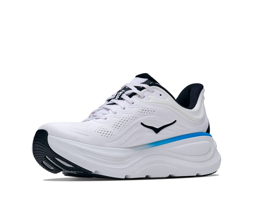 HOKA Men's Bondi 9 - FROST / BLACK (Wide)
