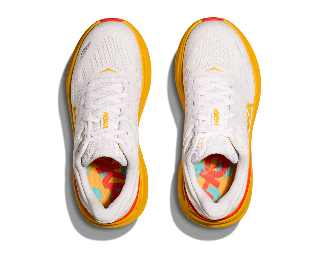 HOKA Men's Bondi 9 - FROST / SUNFLOWER