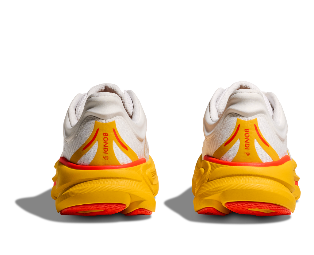 HOKA Men's Bondi 9 - FROST / SUNFLOWER