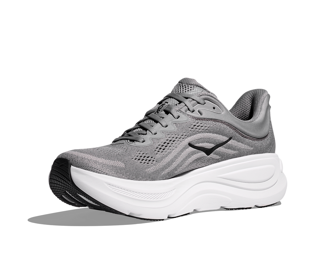 HOKA Men's Bondi 9 - GALACTIC GREY / STELLAR GREY (Wide)